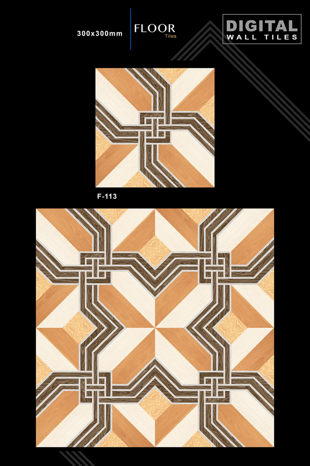 12 X 12 New Floor Tiles - Design 12