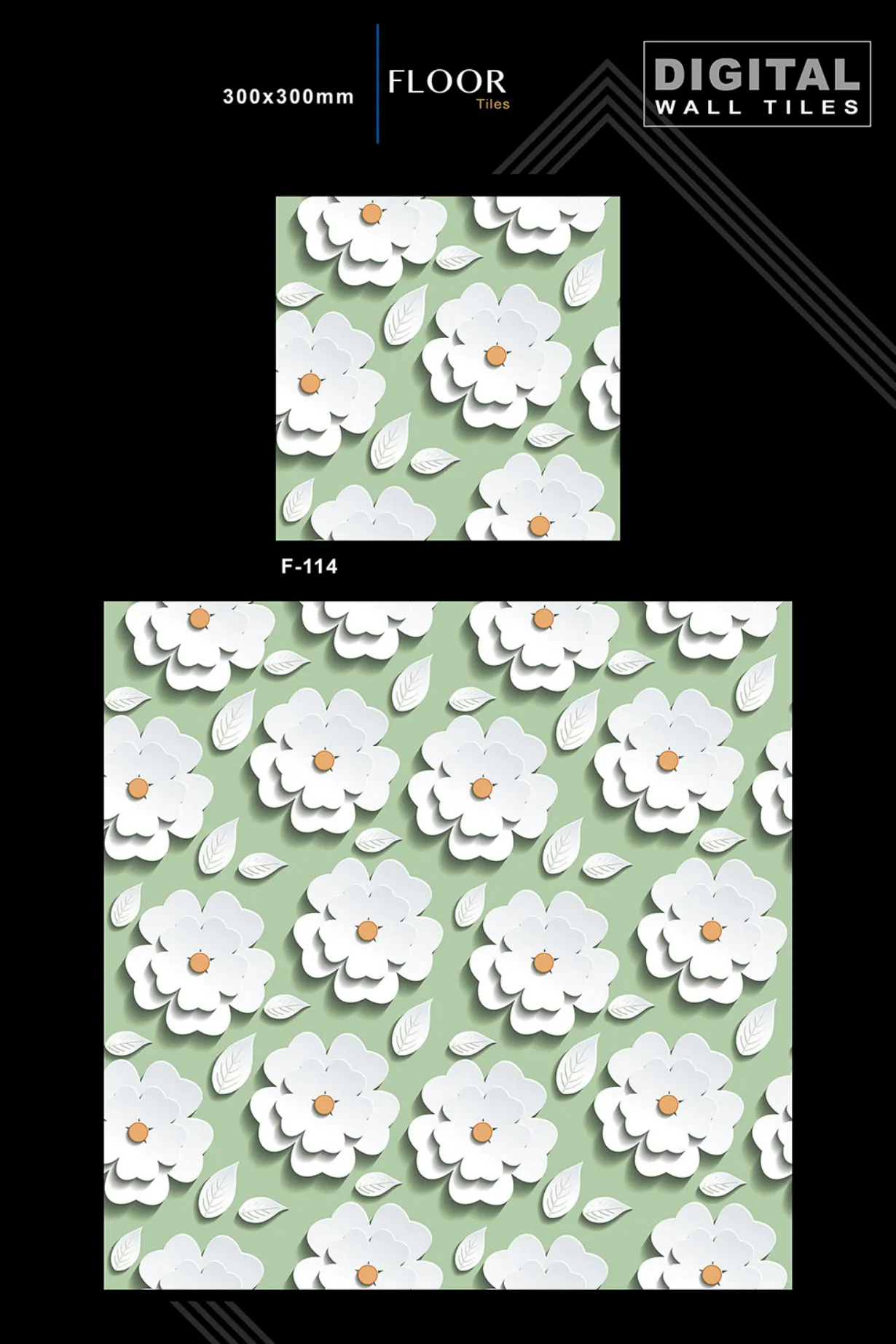 12 X 12 New Floor Tiles - Design 13