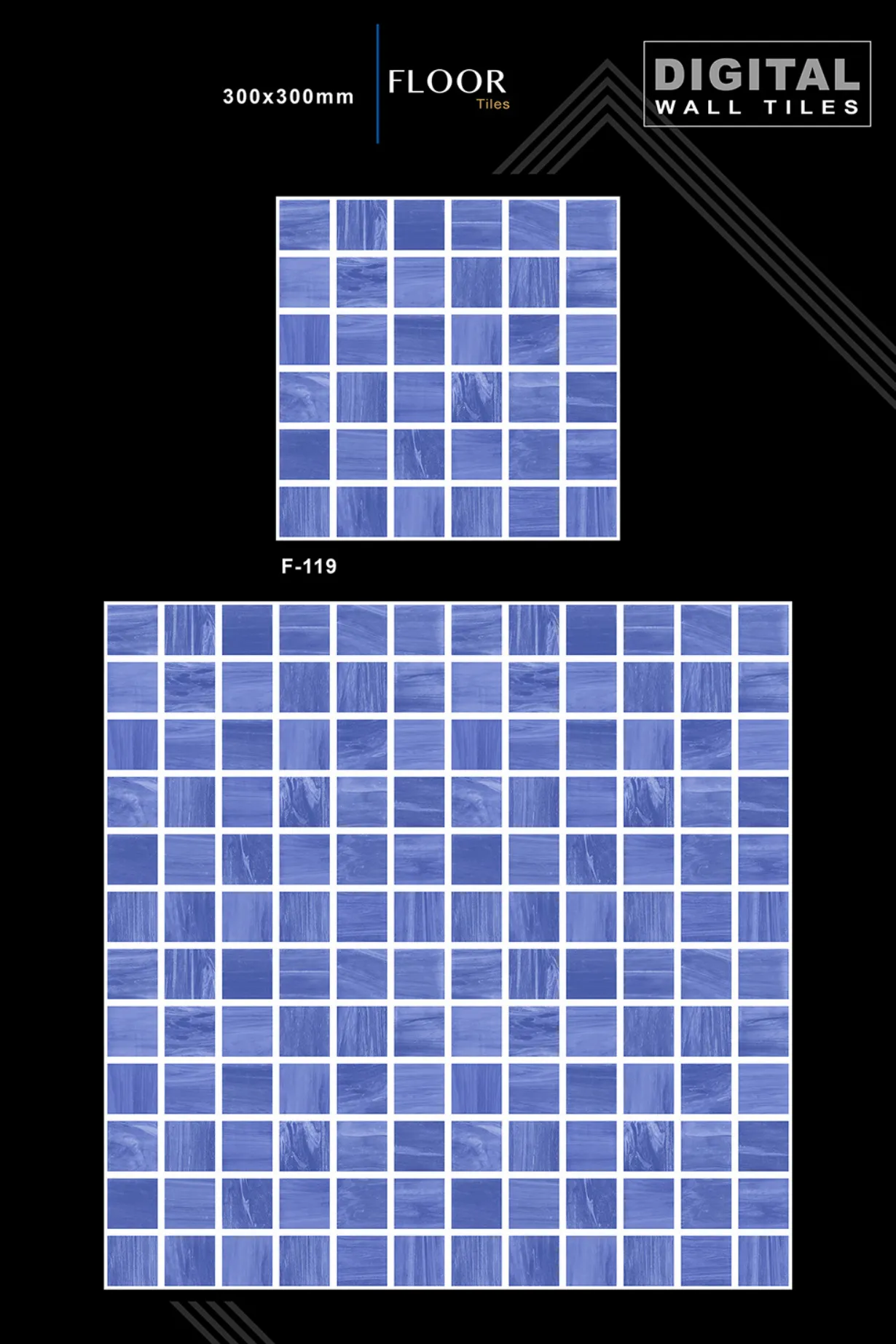 12 X 12 New Floor Tiles - Design 18