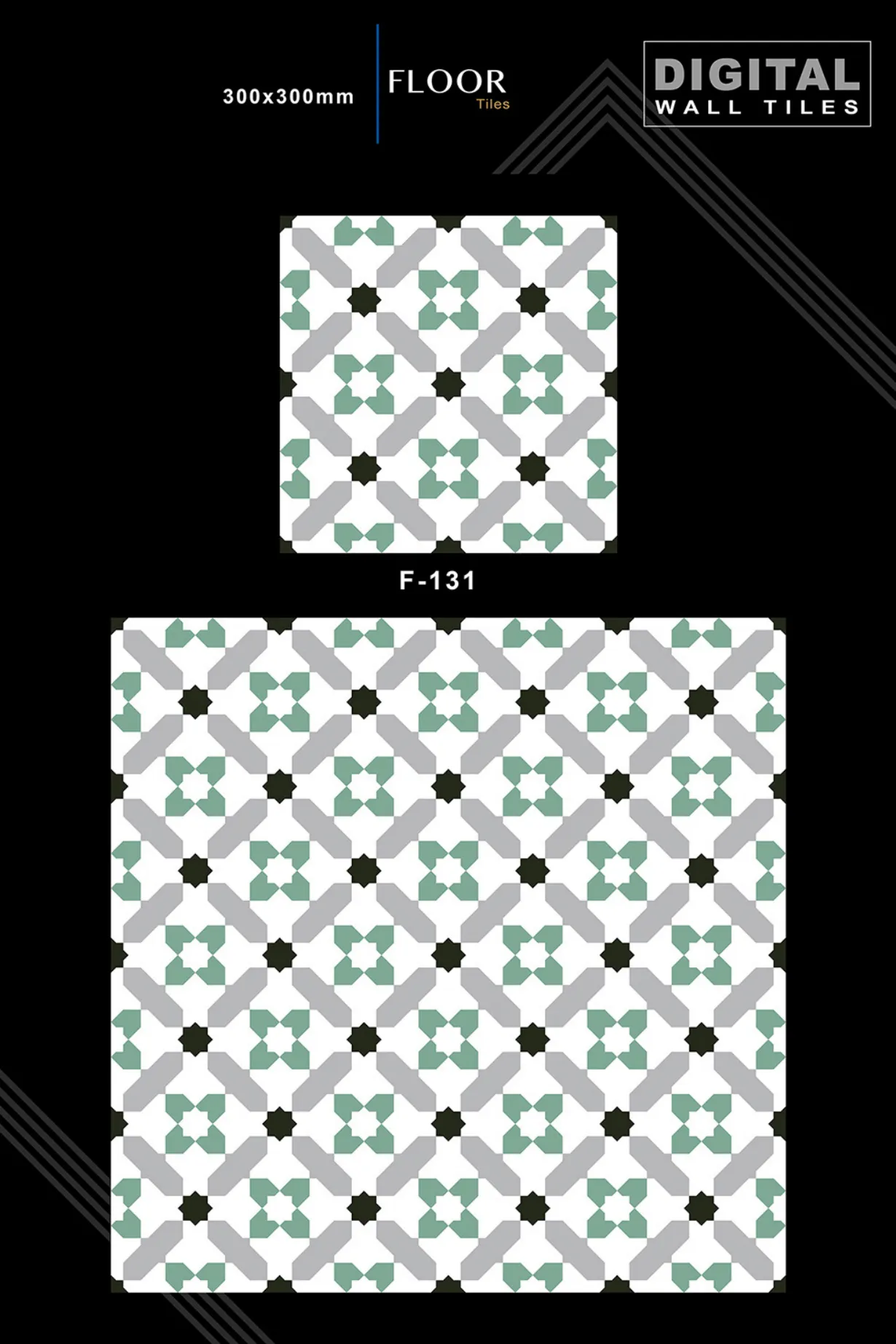 12 X 12 New Floor Tiles - Design 30