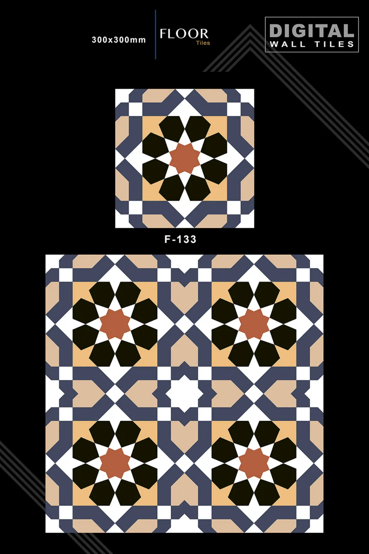 12 X 12 New Floor Tiles - Design 32