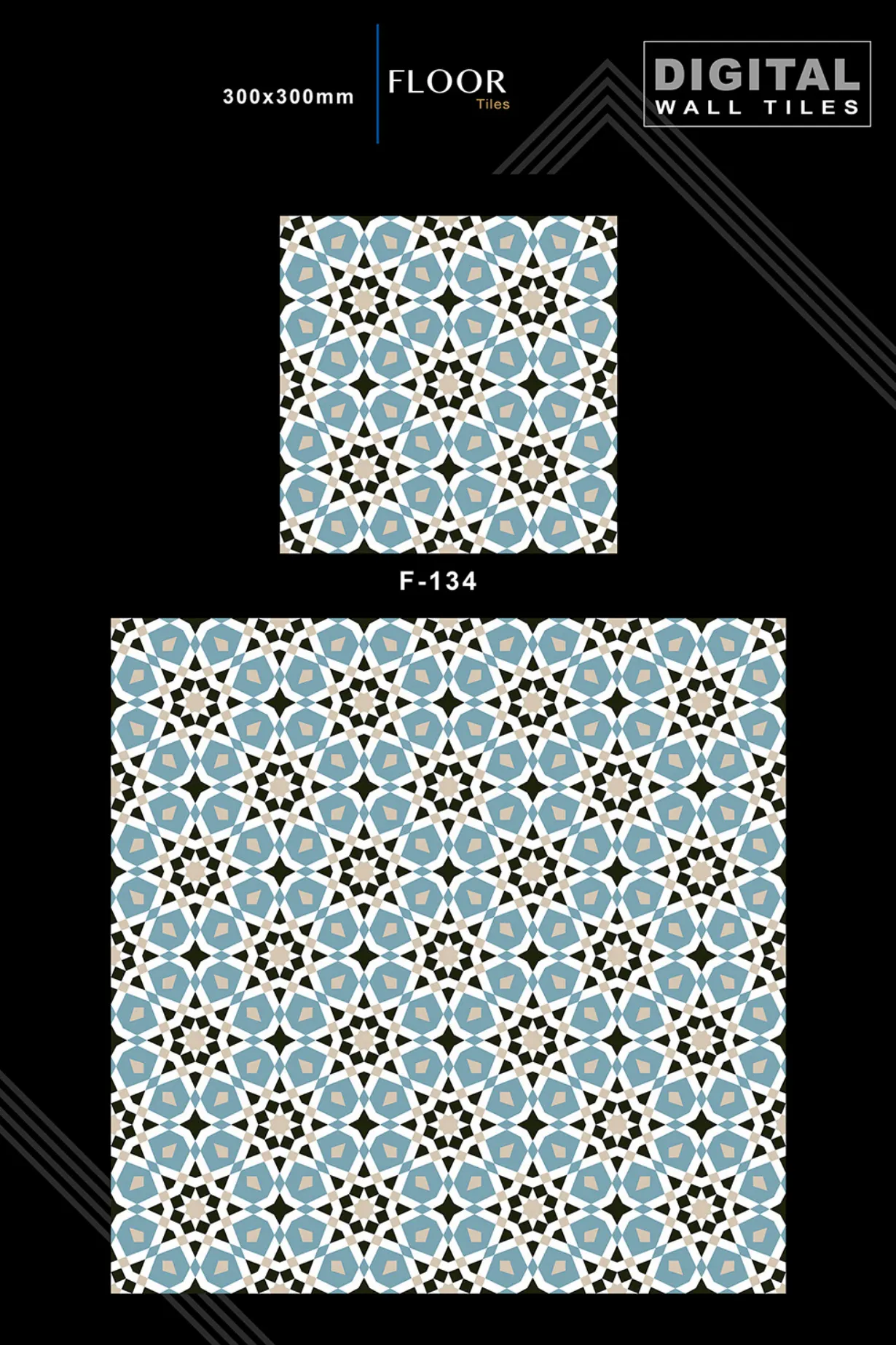 12 X 12 New Floor Tiles - Design 33