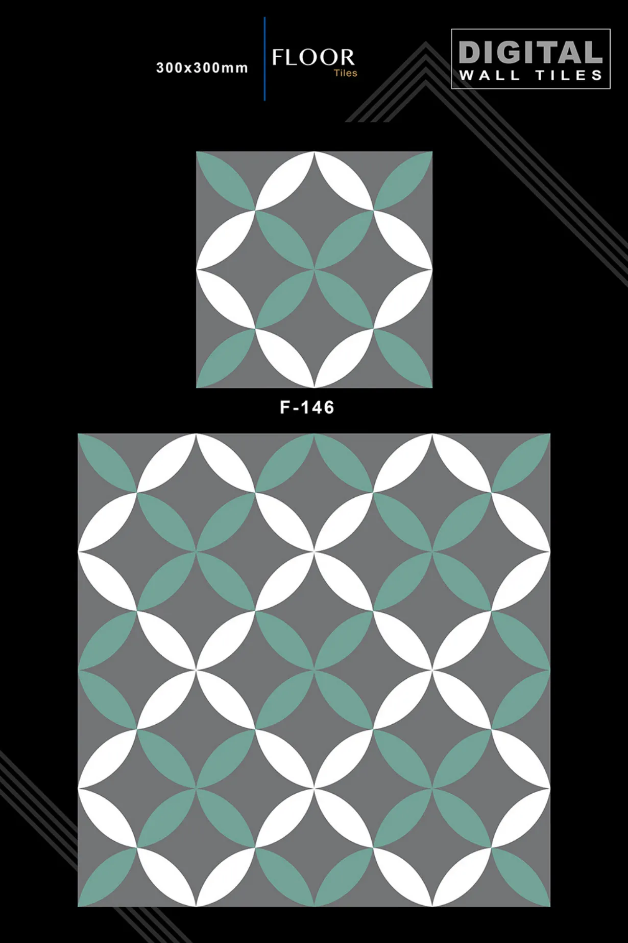 12 X 12 New Floor Tiles - Design 45