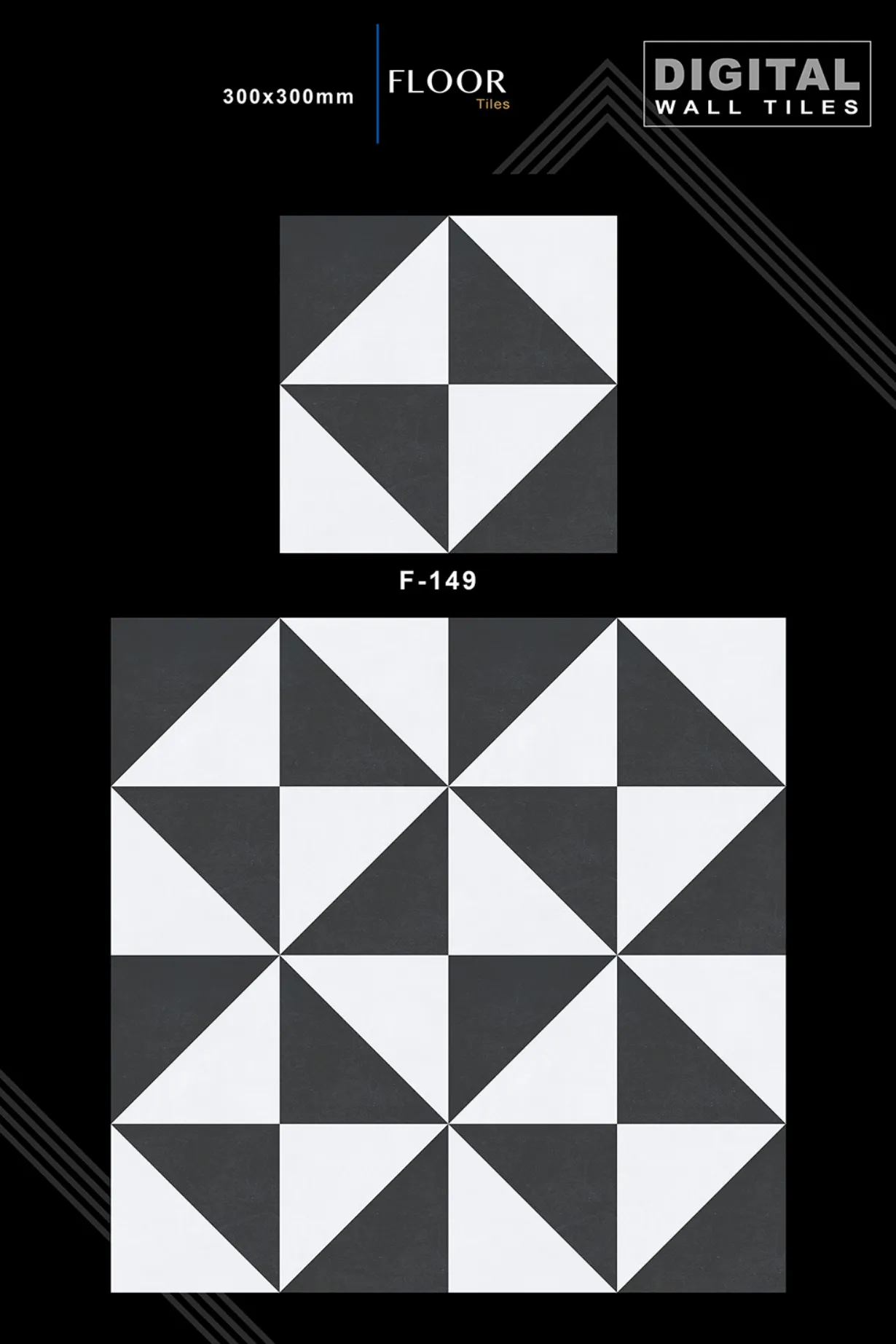 12 X 12 New Floor Tiles - Design 48