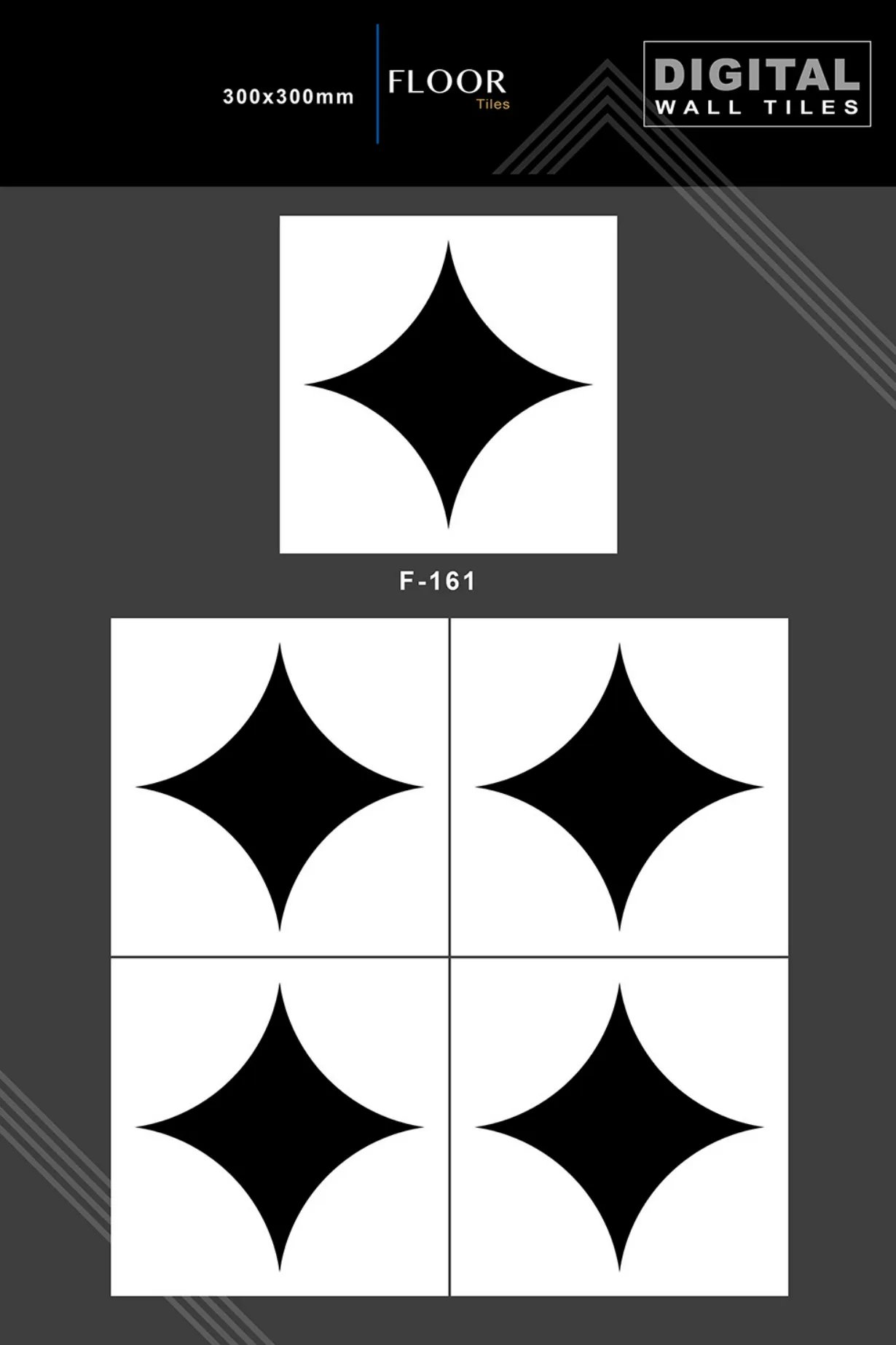12 X 12 New Floor Tiles - Design 60