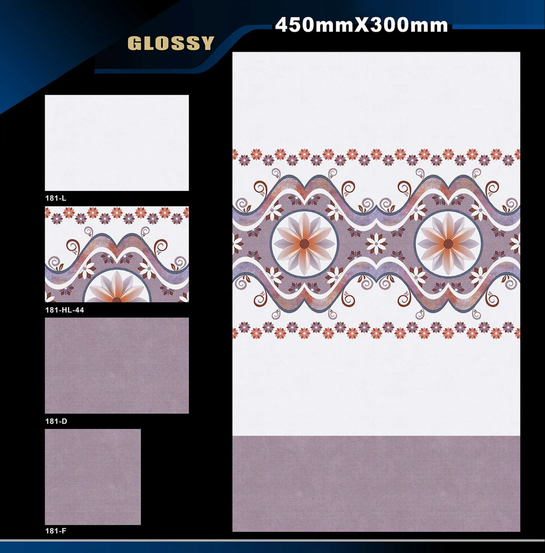 12 X 18 Glossy 105 To 316 - Design 18