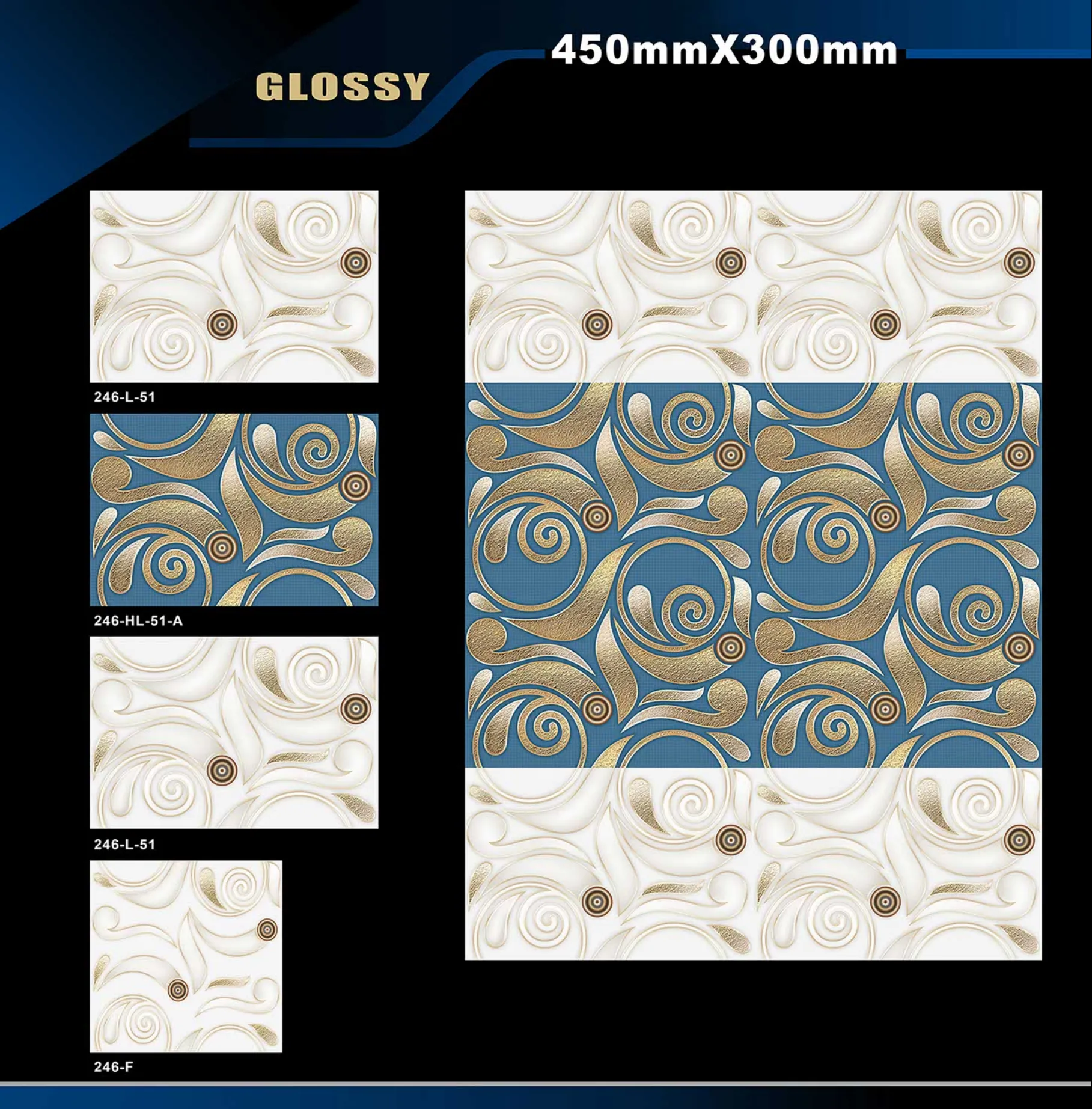 12 X 18 Glossy 105 To 316 - Design 44