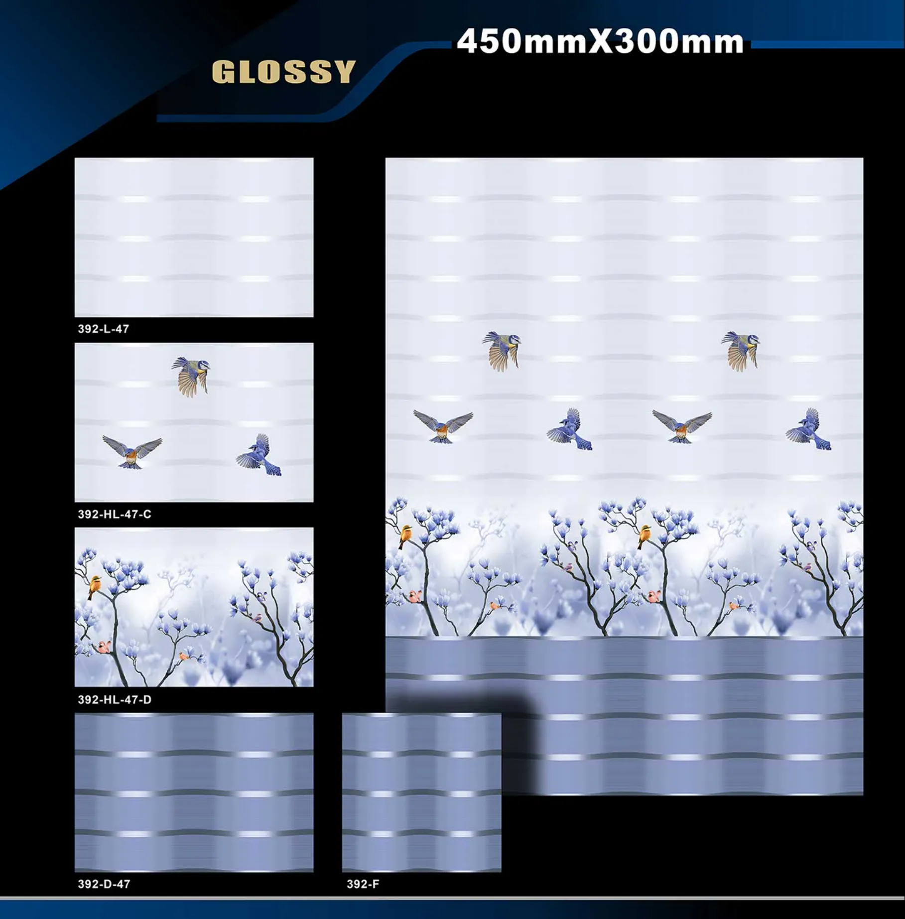 12 X 18 Glossy 317 To 415 - Design 55