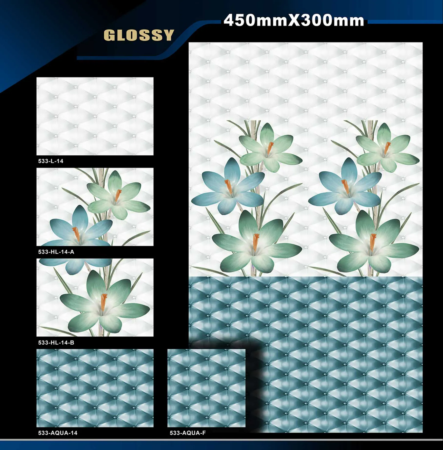 12 X 18 Glossy 527 To 577 - Design 17