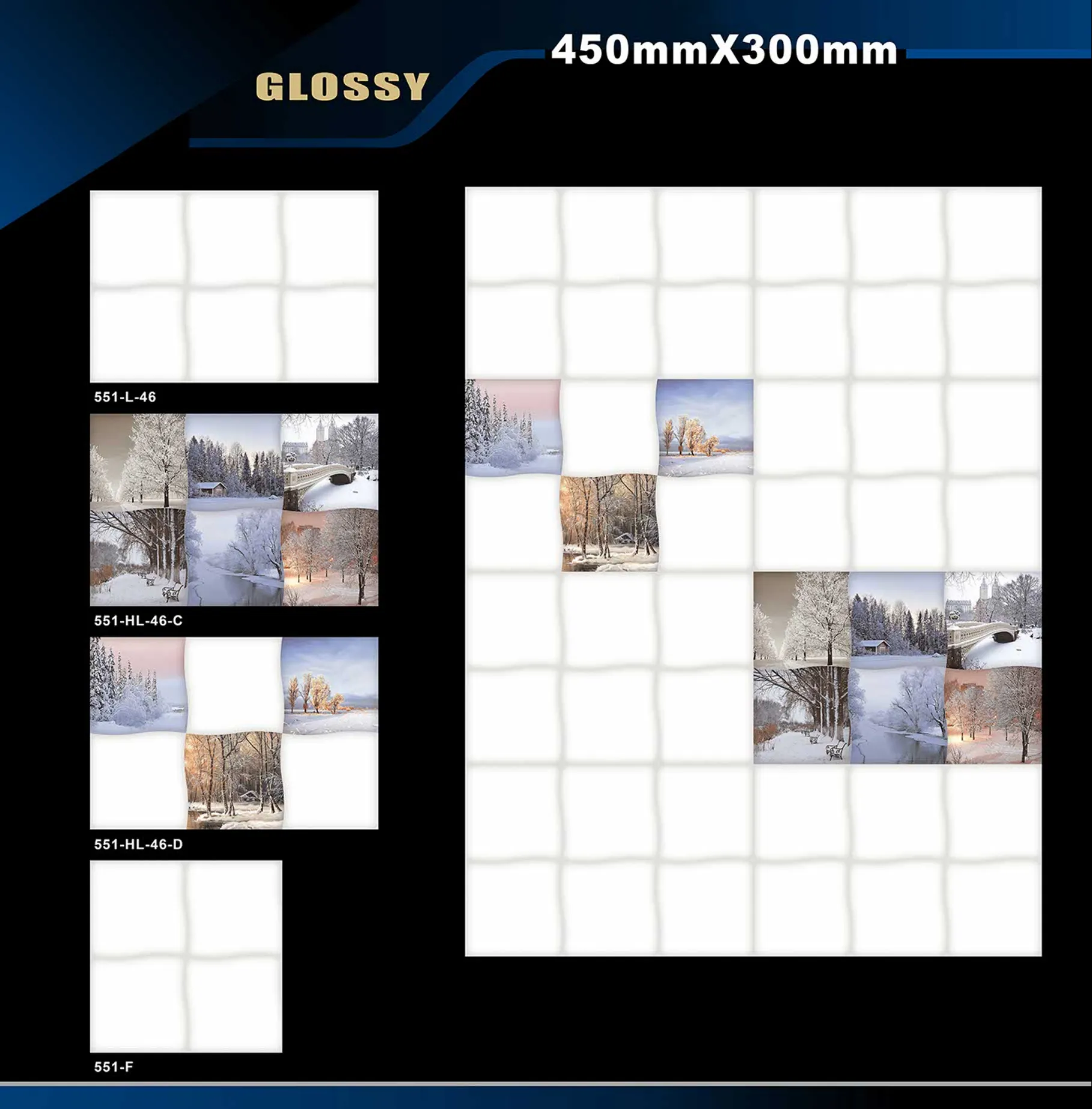 12 X 18 Glossy 527 To 577 - Design 53