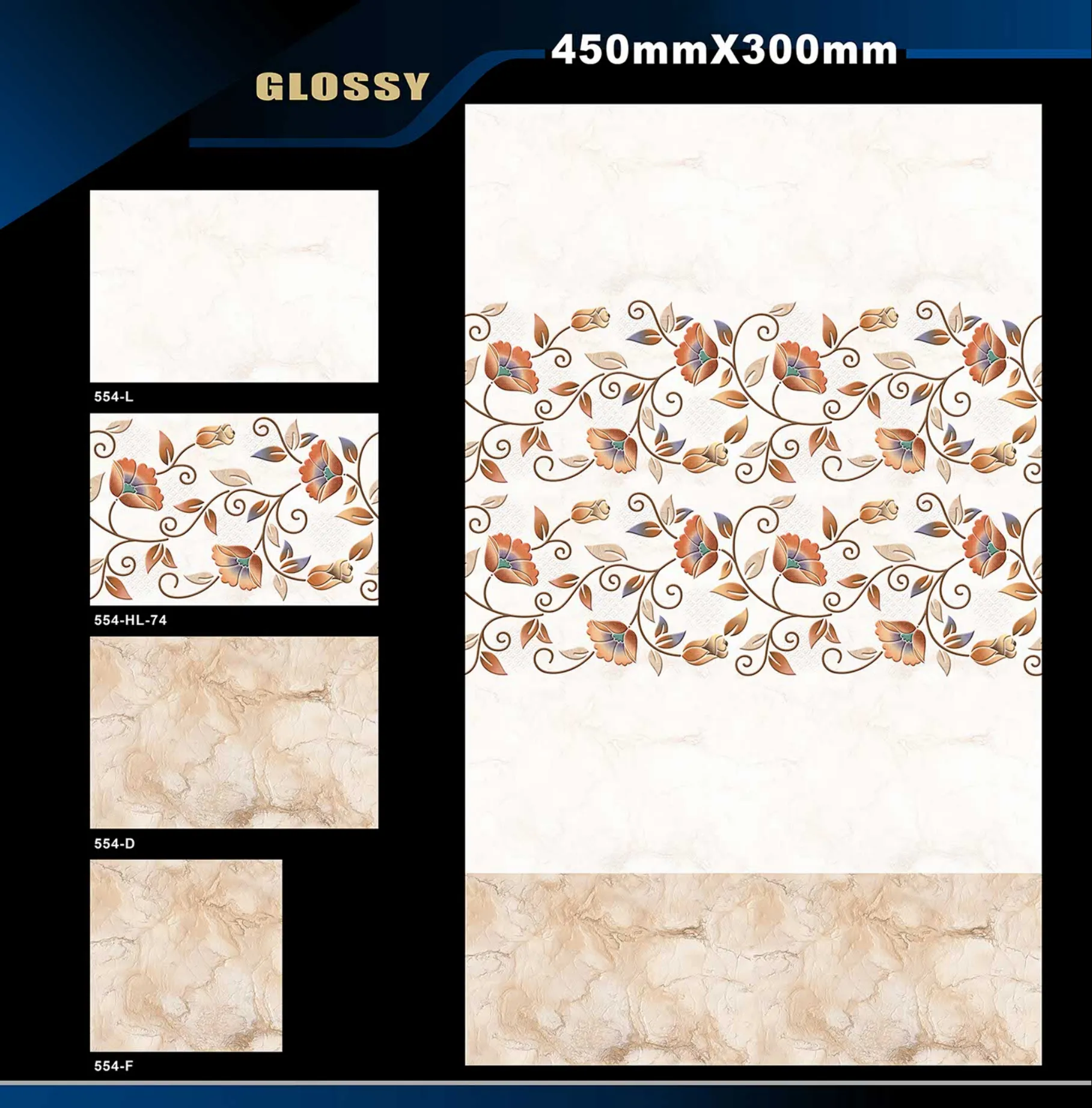 12 X 18 Glossy 527 To 577 - Design 54