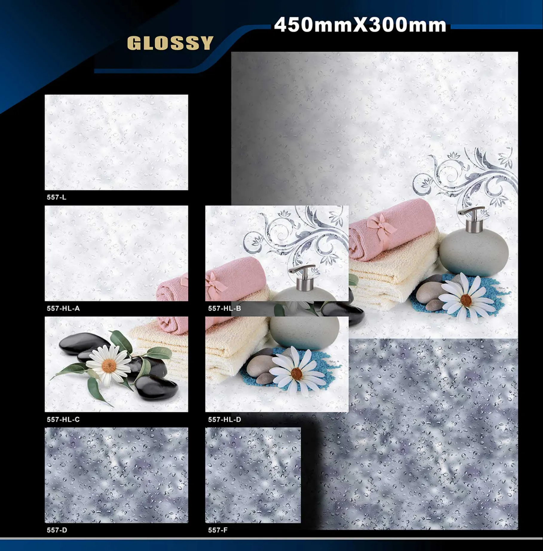 12 X 18 Glossy 527 To 577 - Design 57