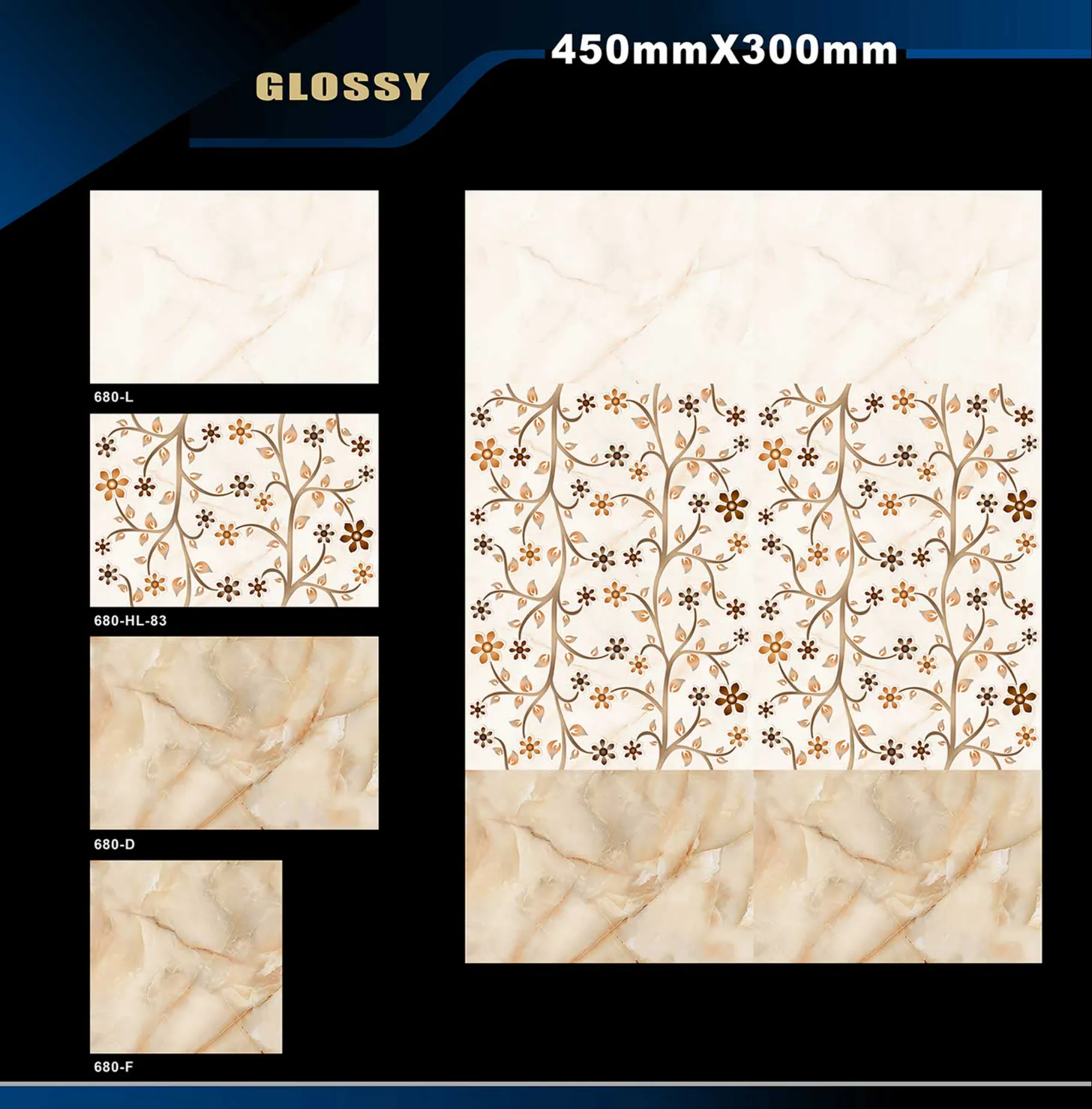 12 X 18 Glossy 663 To 710 - Design 15