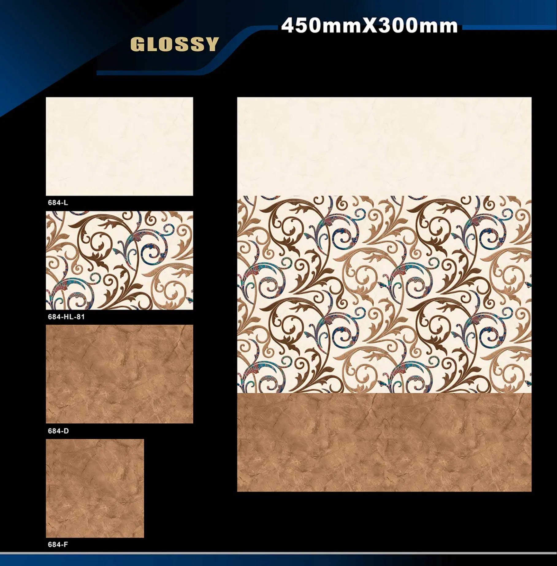 12 X 18 Glossy 663 To 710 - Design 21