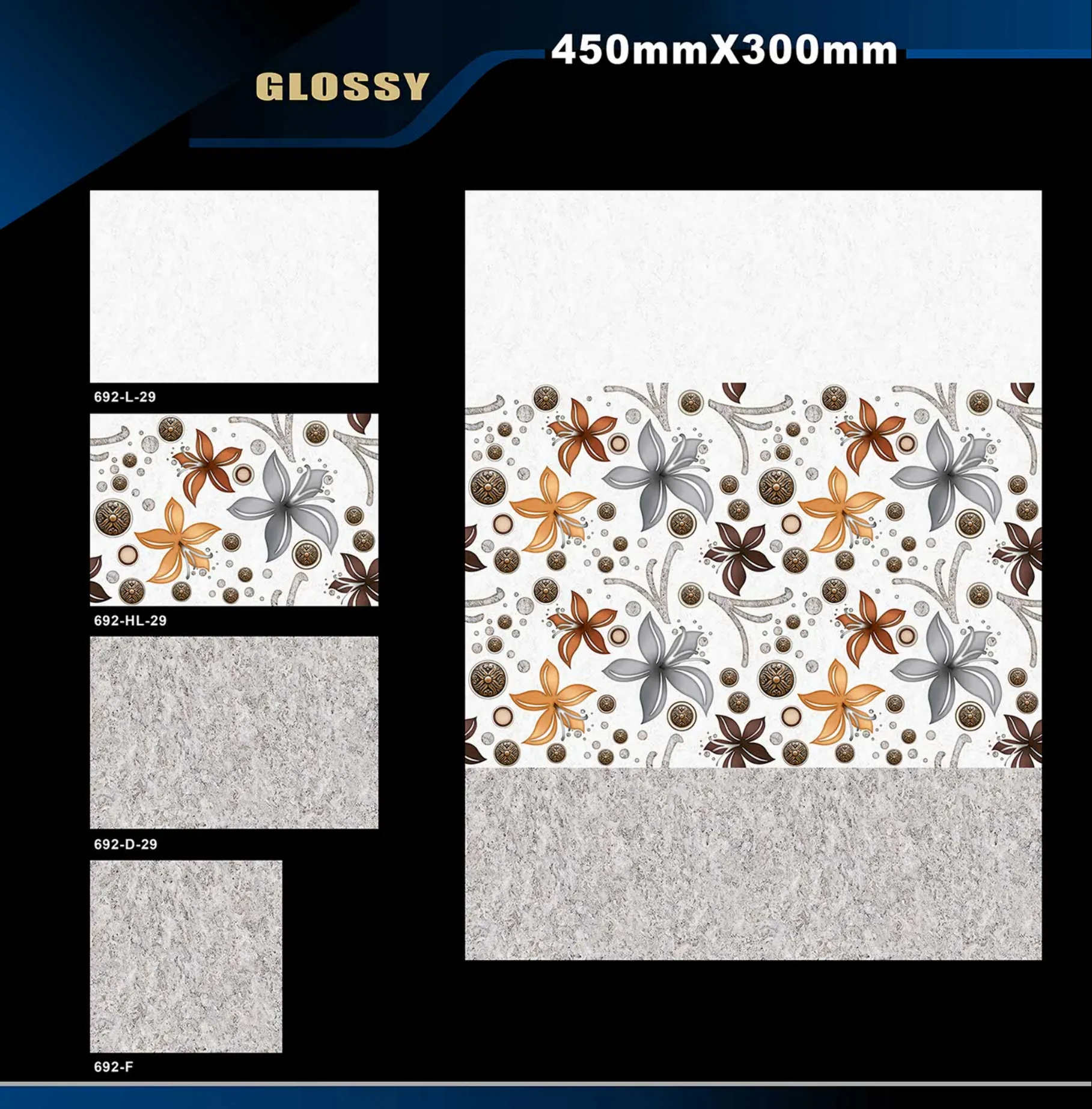 12 X 18 Glossy 663 To 710 - Design 26