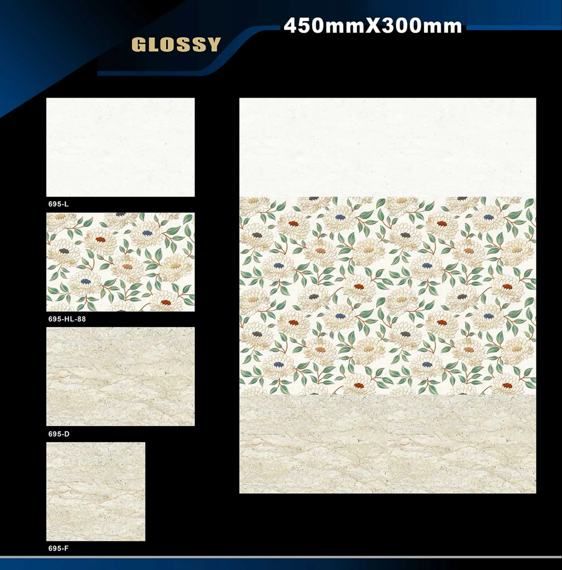 12 X 18 Glossy 663 To 710 - Design 30