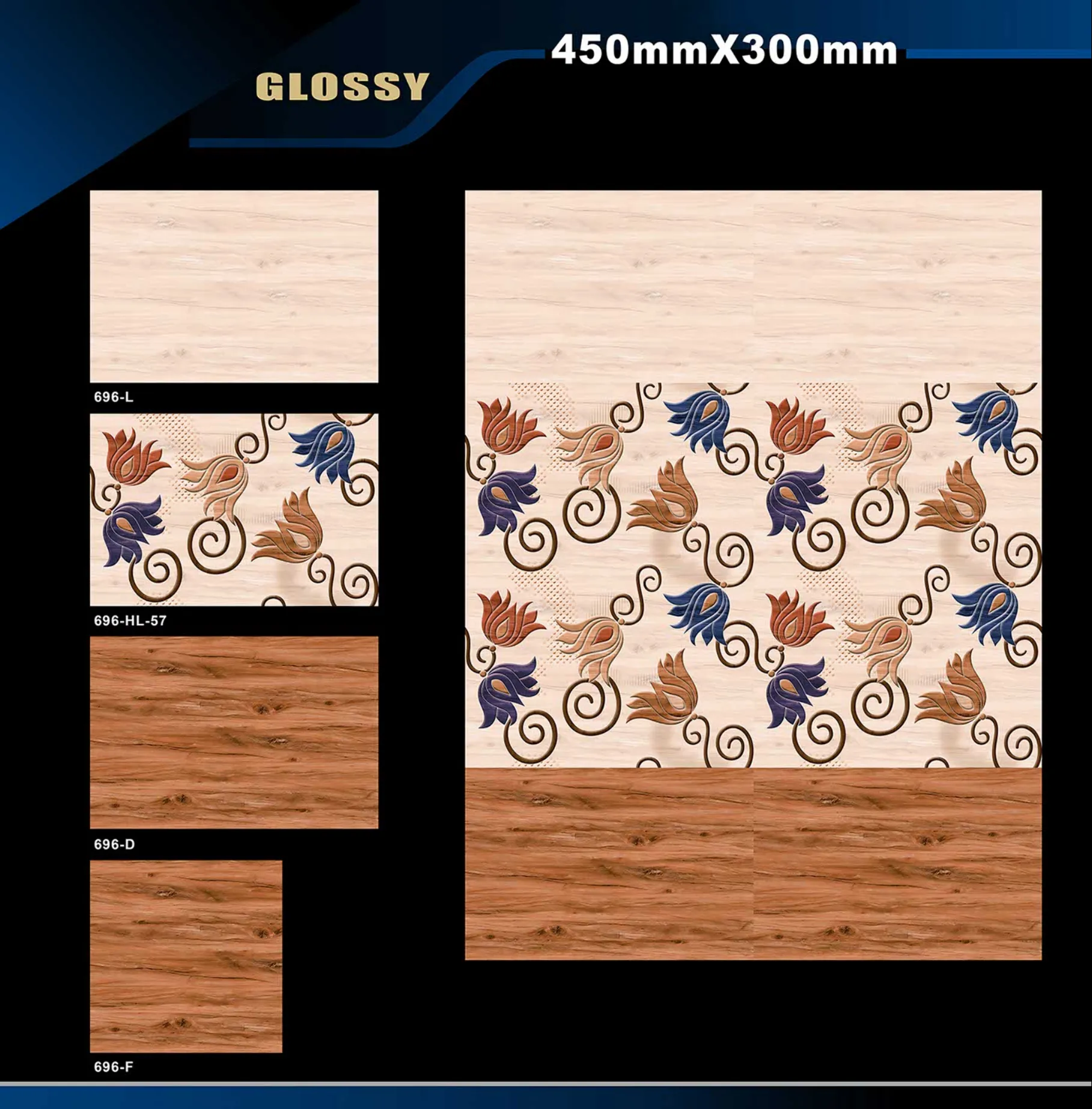 12 X 18 Glossy 663 To 710 - Design 32