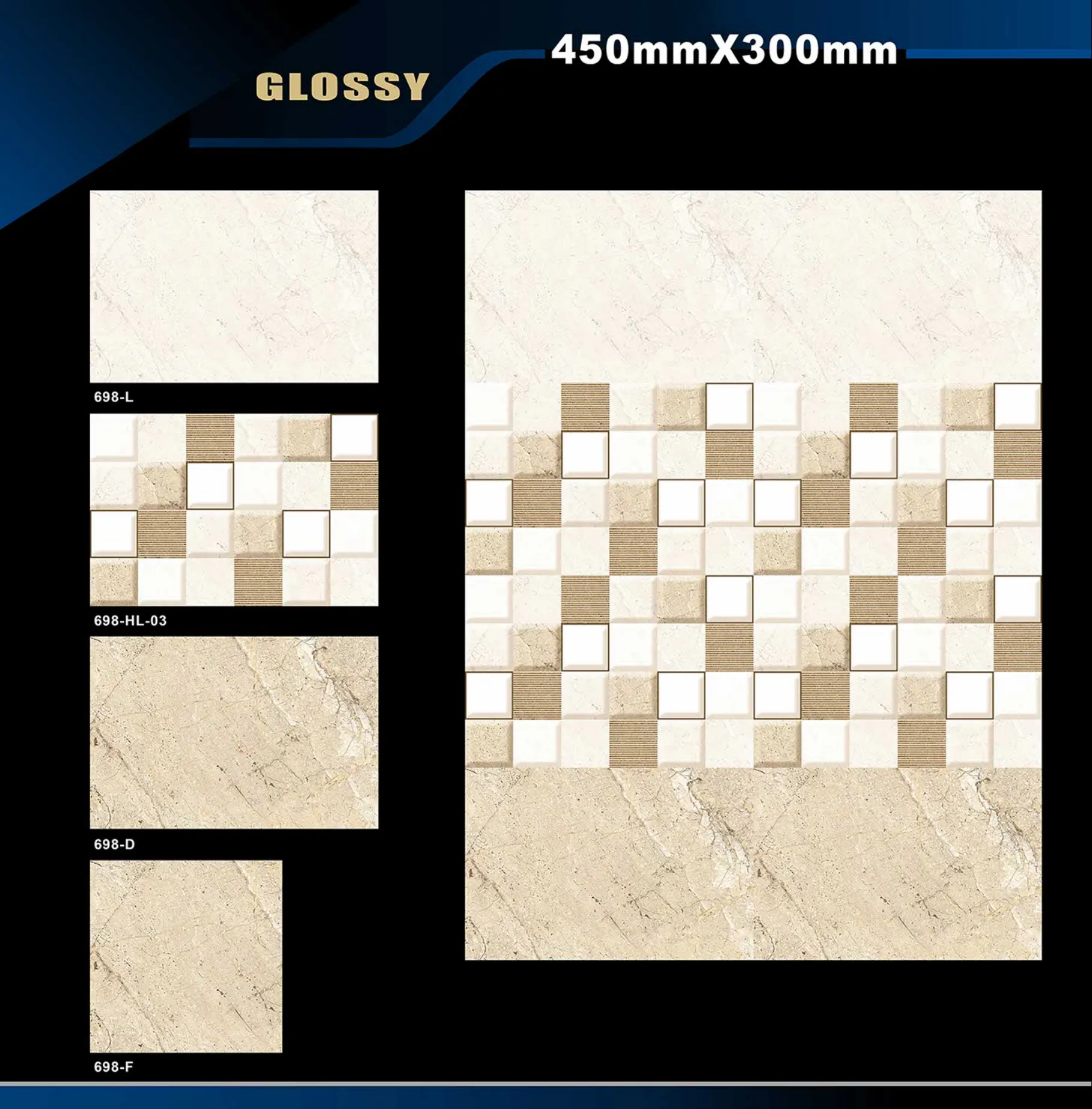 12 X 18 Glossy 663 To 710 - Design 35