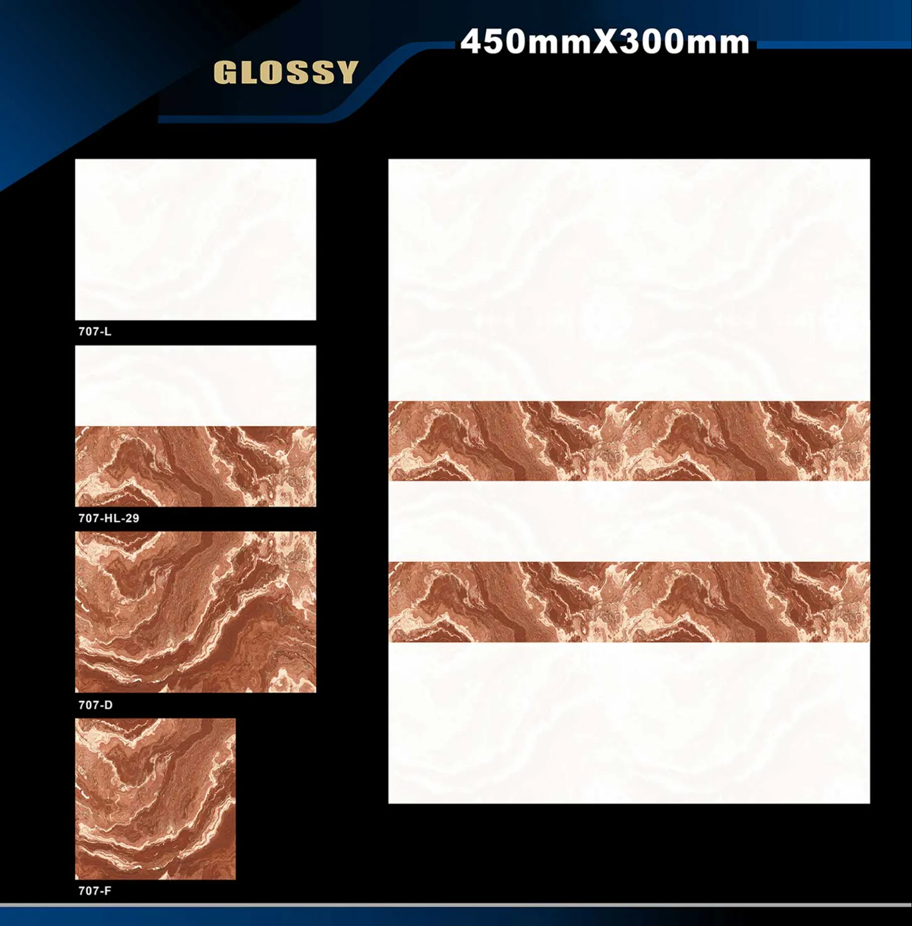 12 X 18 Glossy 663 To 710 - Design 60