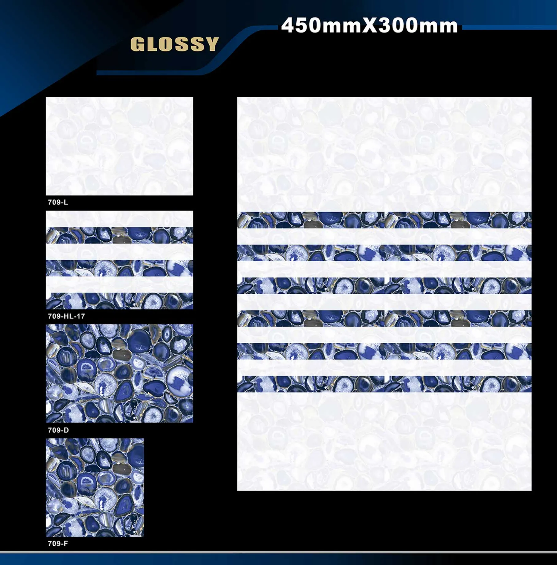 12 X 18 Glossy 663 To 710 - Design 64