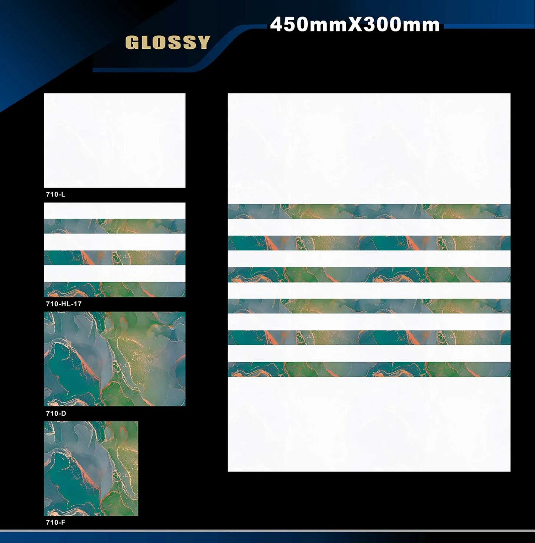 12 X 18 Glossy 663 To 710 - Design 68