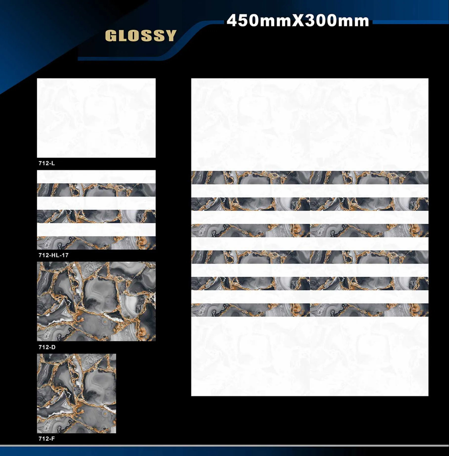 12 X 18 Glossy 711 To 764 - Design 2