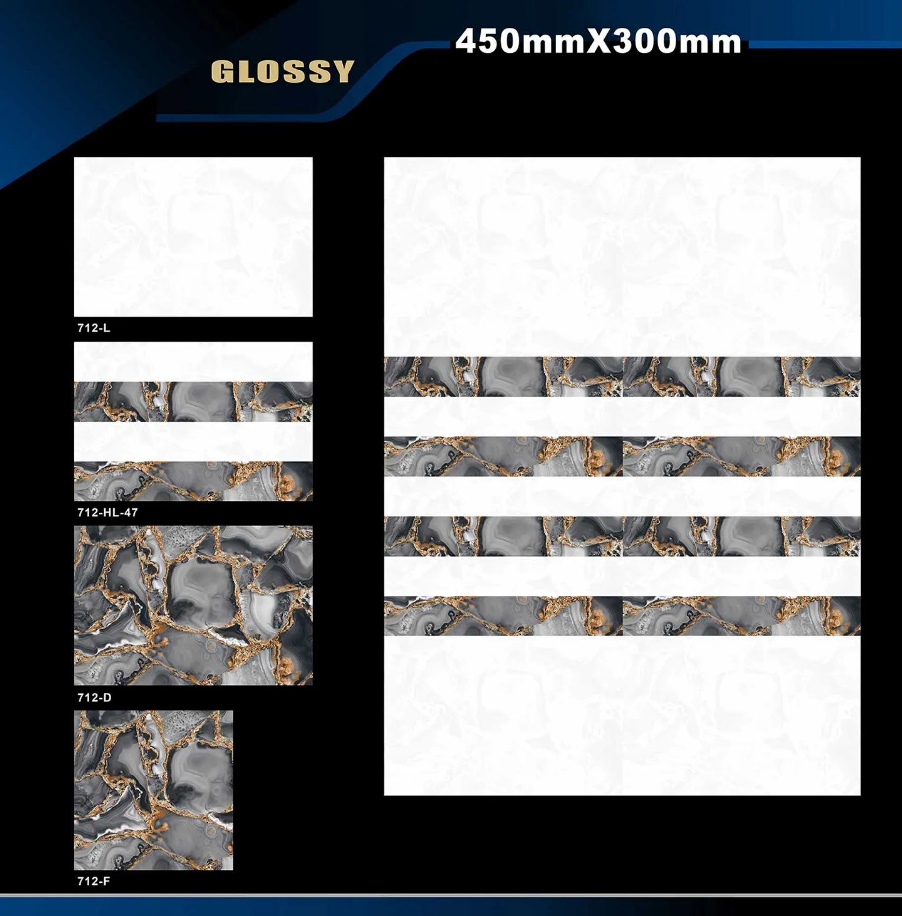 12 X 18 Glossy 711 To 764 - Design 3