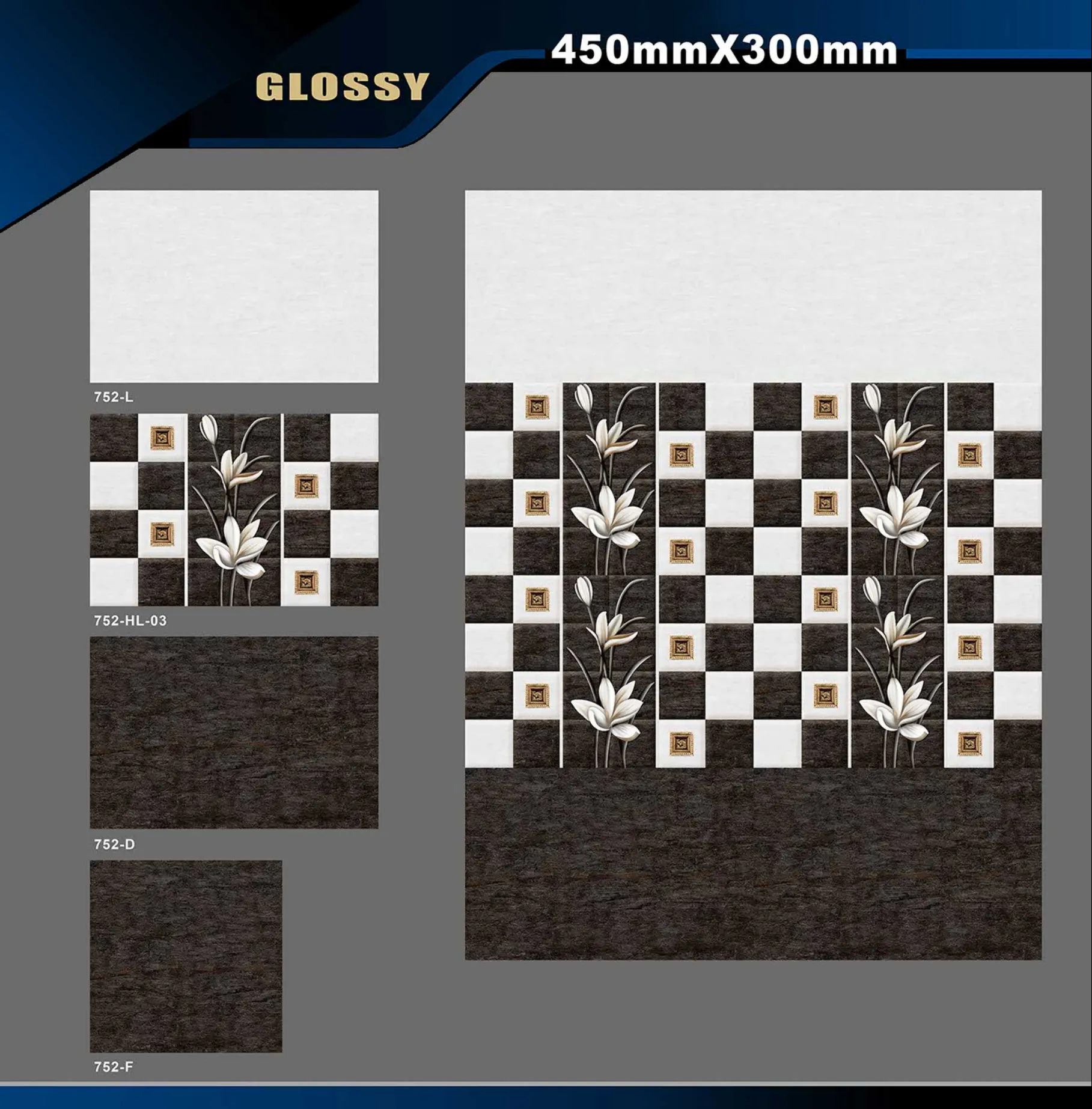 12 X 18 Glossy 711 To 764 - Design 61