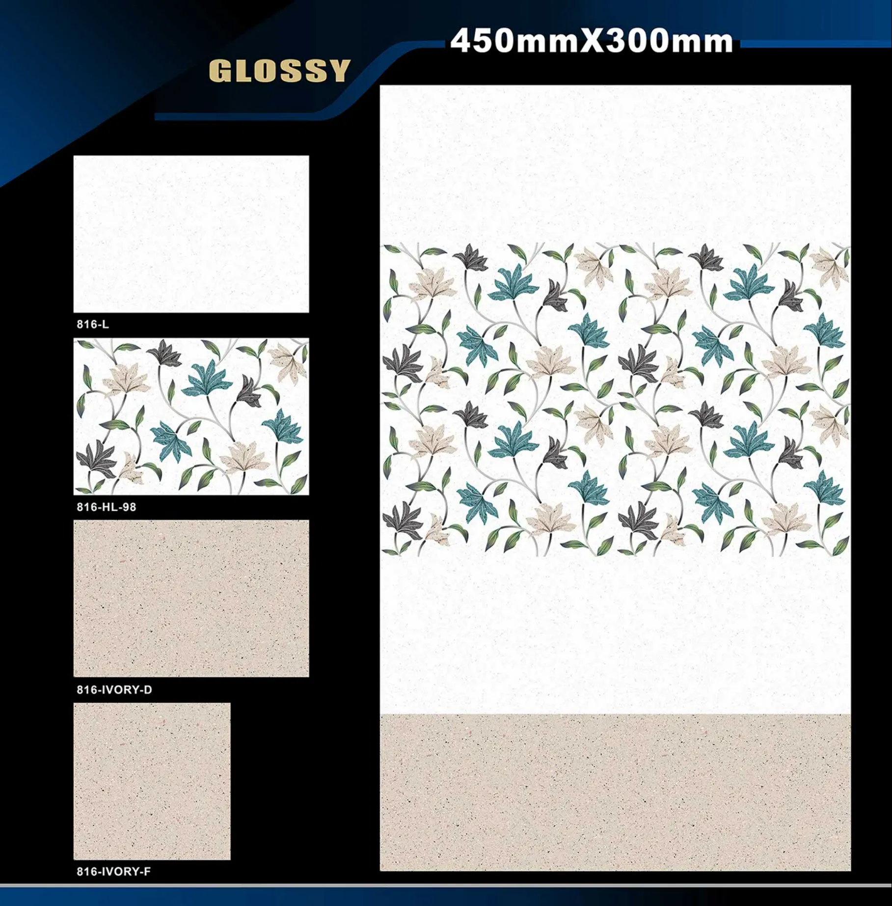 12 X 18 Glossy 765 To 828 - Design 58