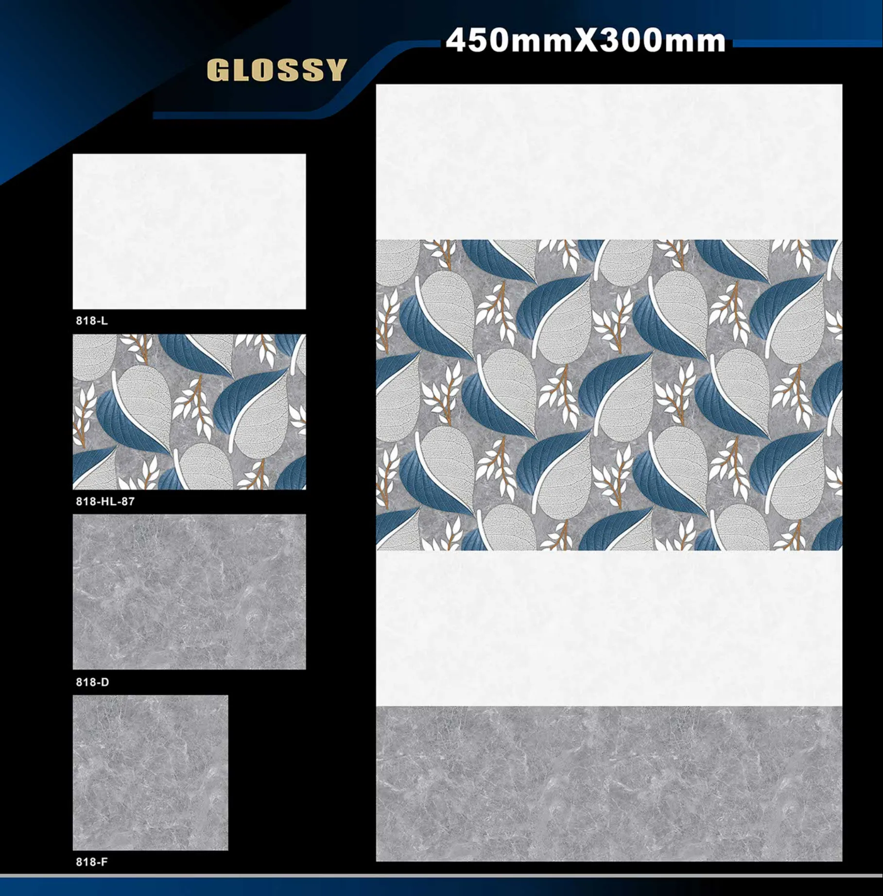 12 X 18 Glossy 765 To 828 - Design 62
