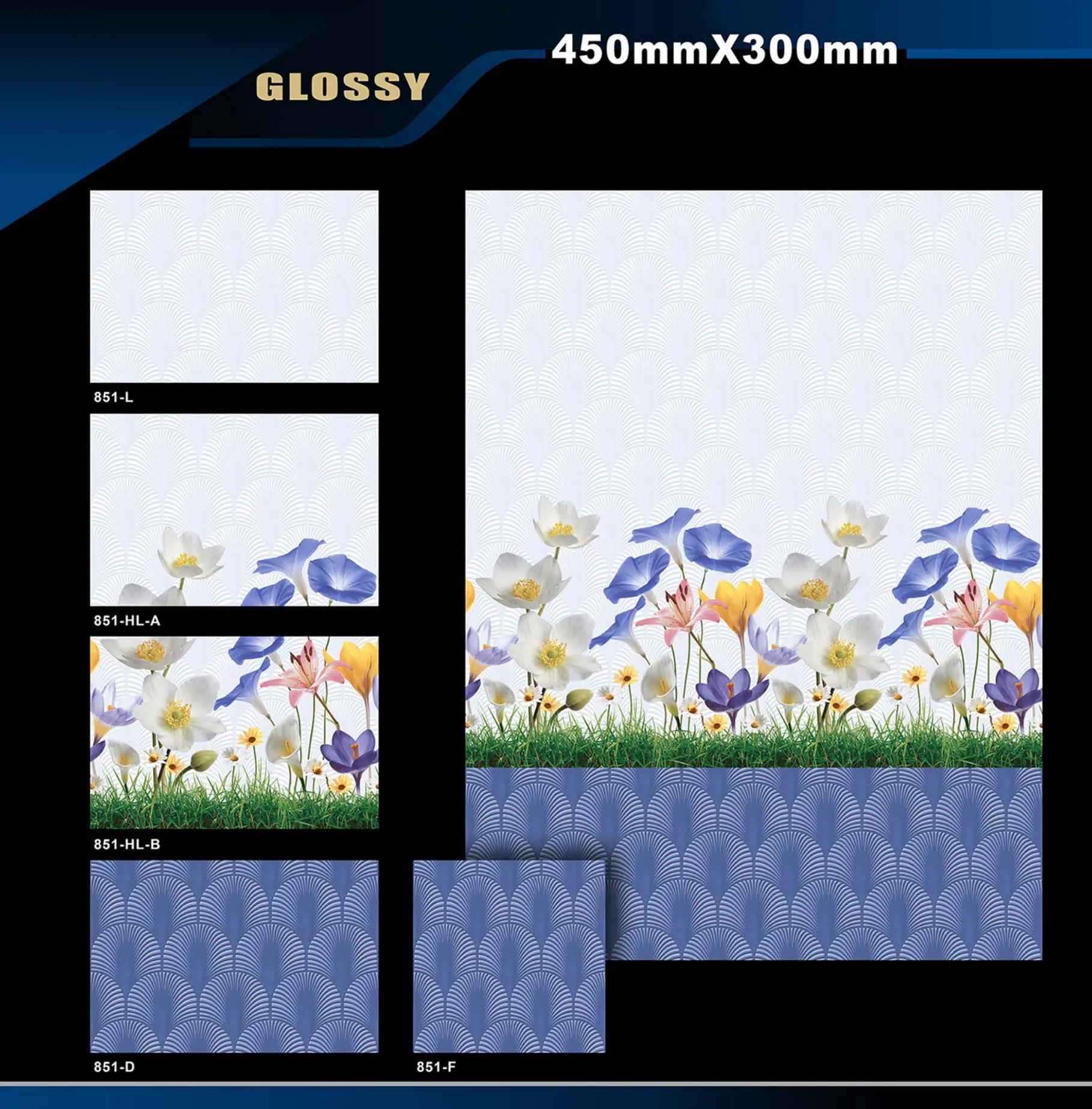 12 X 18 Glossy 829 To 898 - Design 18