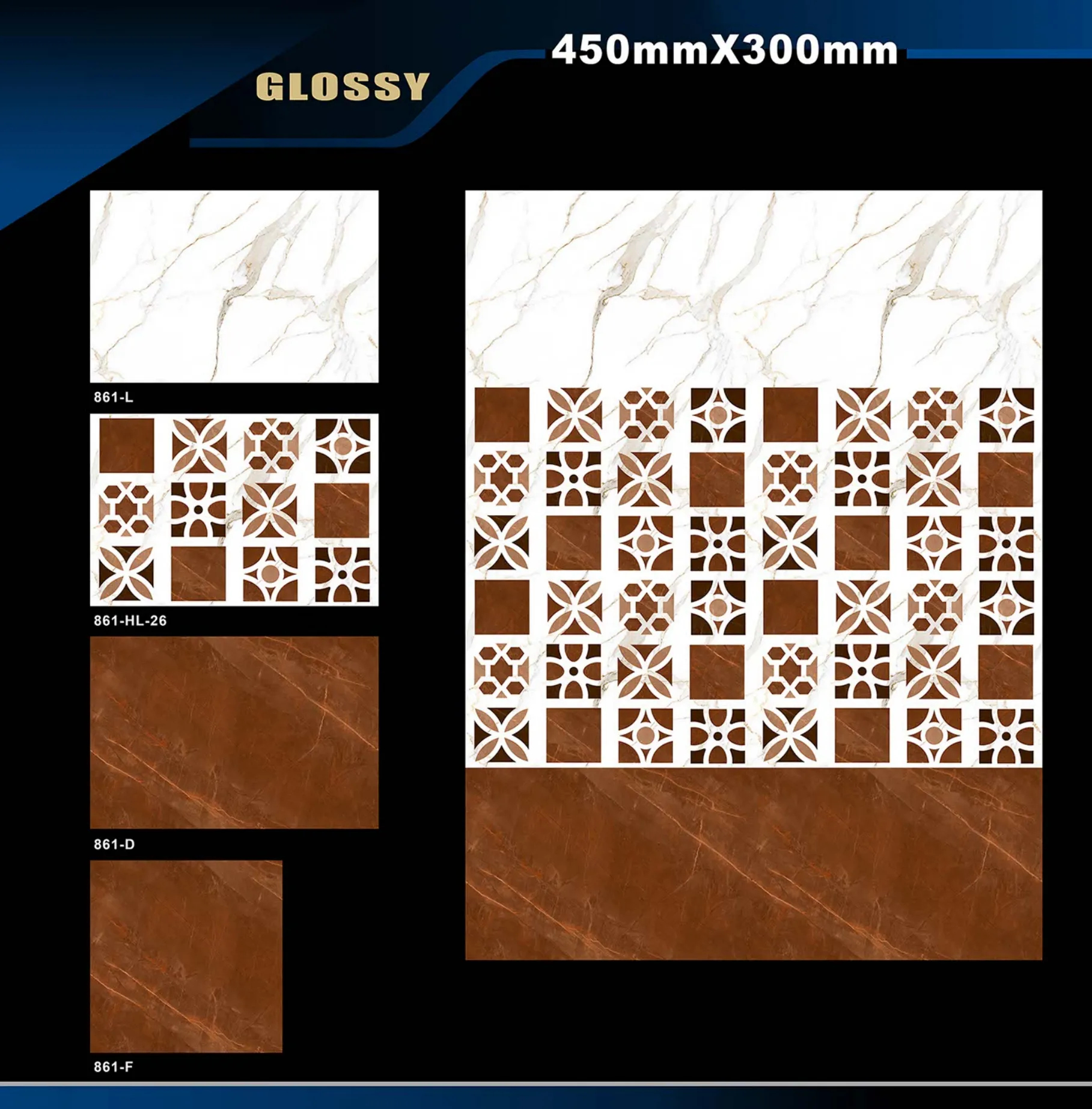 12 X 18 Glossy 829 To 898 - Design 35
