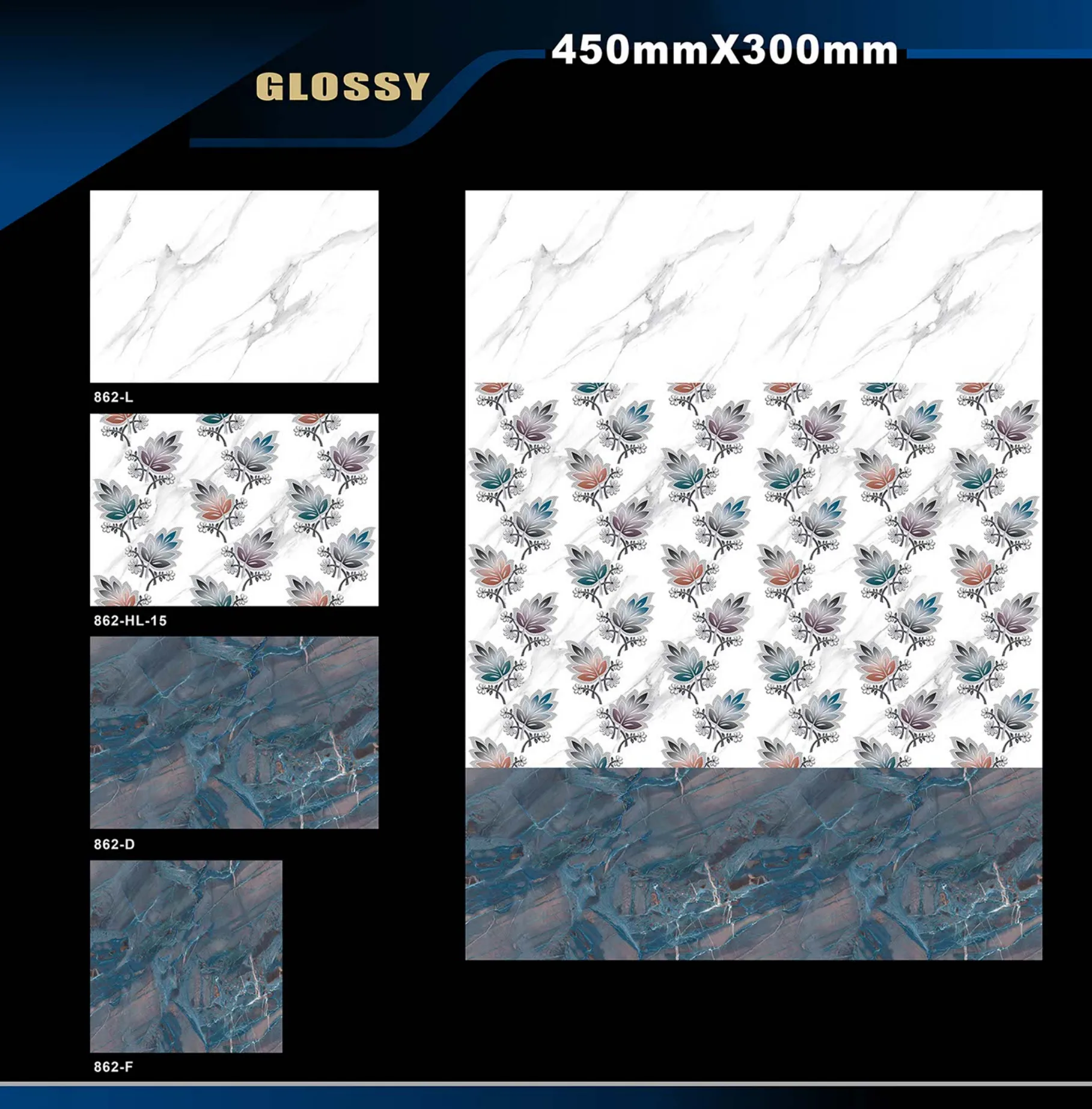 12 X 18 Glossy 829 To 898 - Design 38