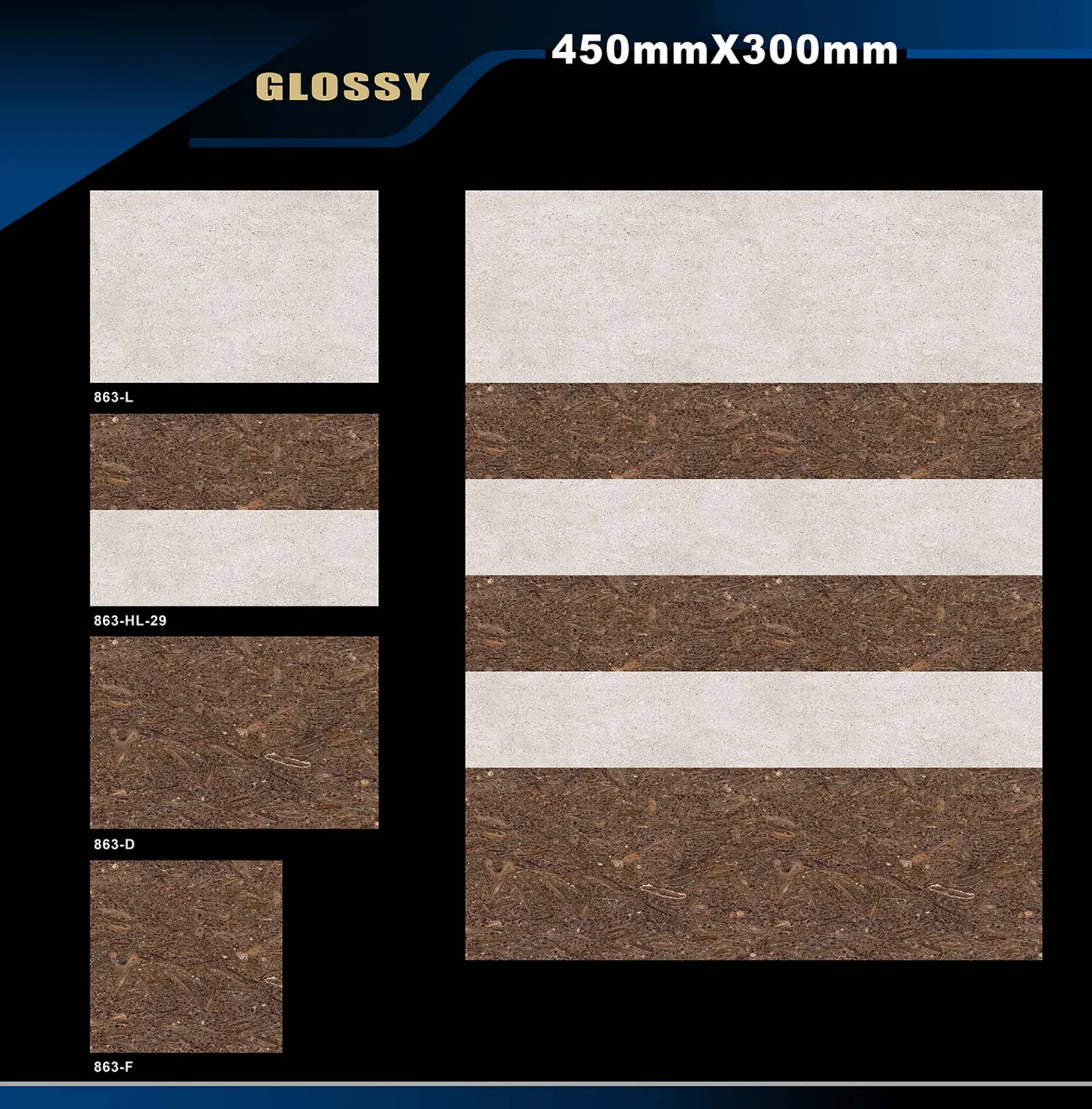 12 X 18 Glossy 829 To 898 - Design 45