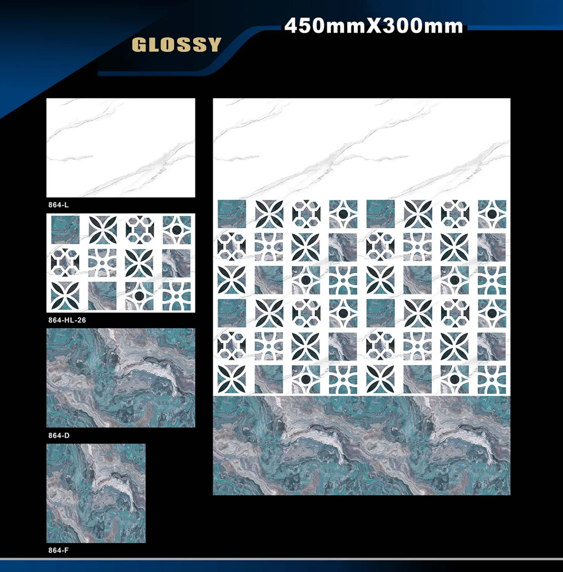 12 X 18 Glossy 829 To 898 - Design 49
