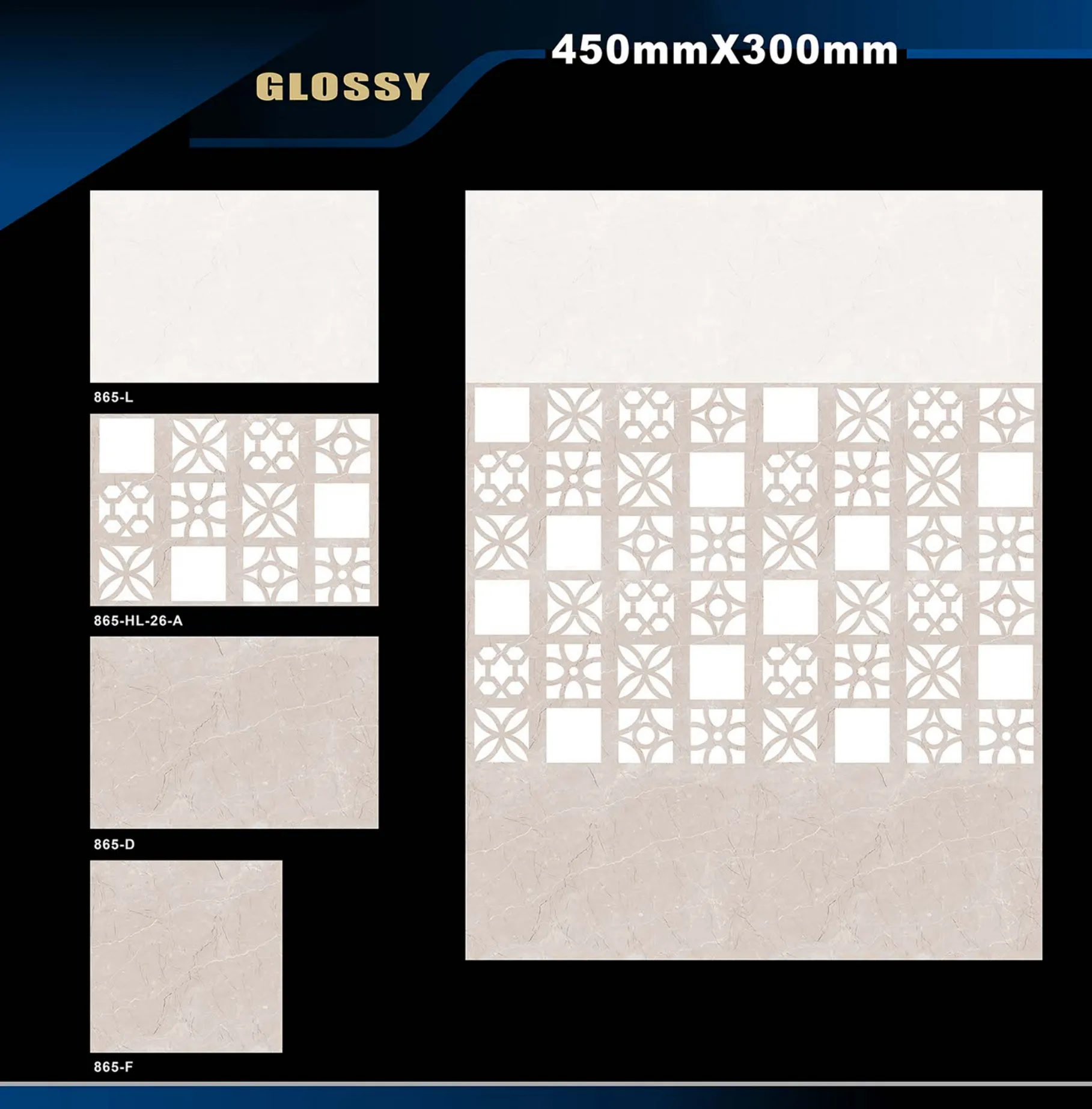 12 X 18 Glossy 829 To 898 - Design 52