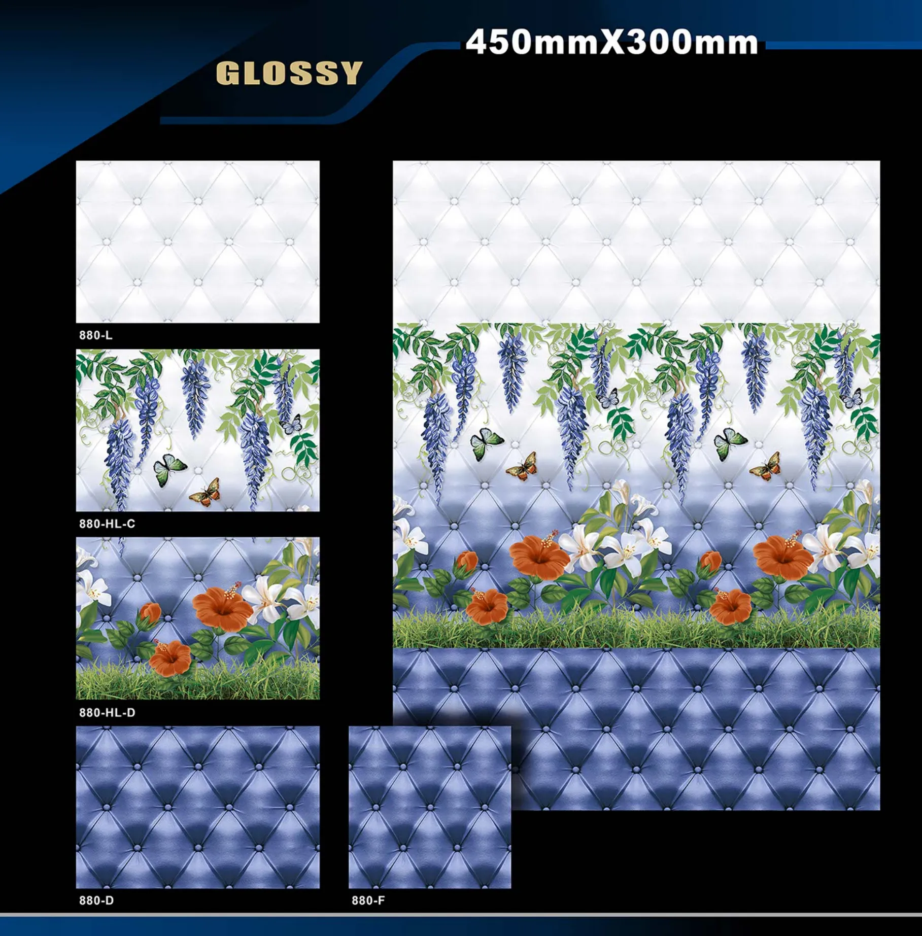 12 X 18 Glossy 829 To 898 - Design 61