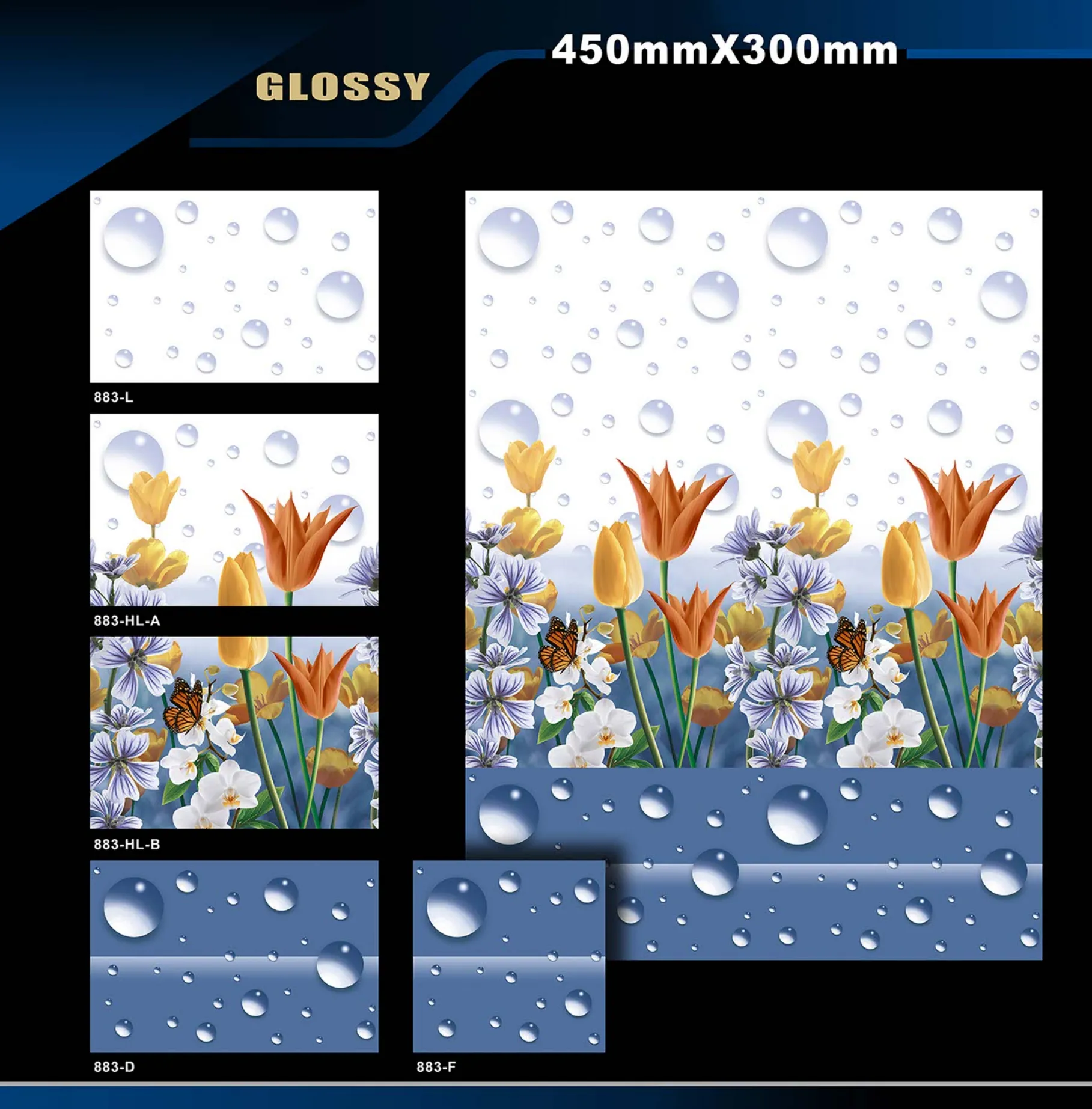 12 X 18 Glossy 829 To 898 - Design 62