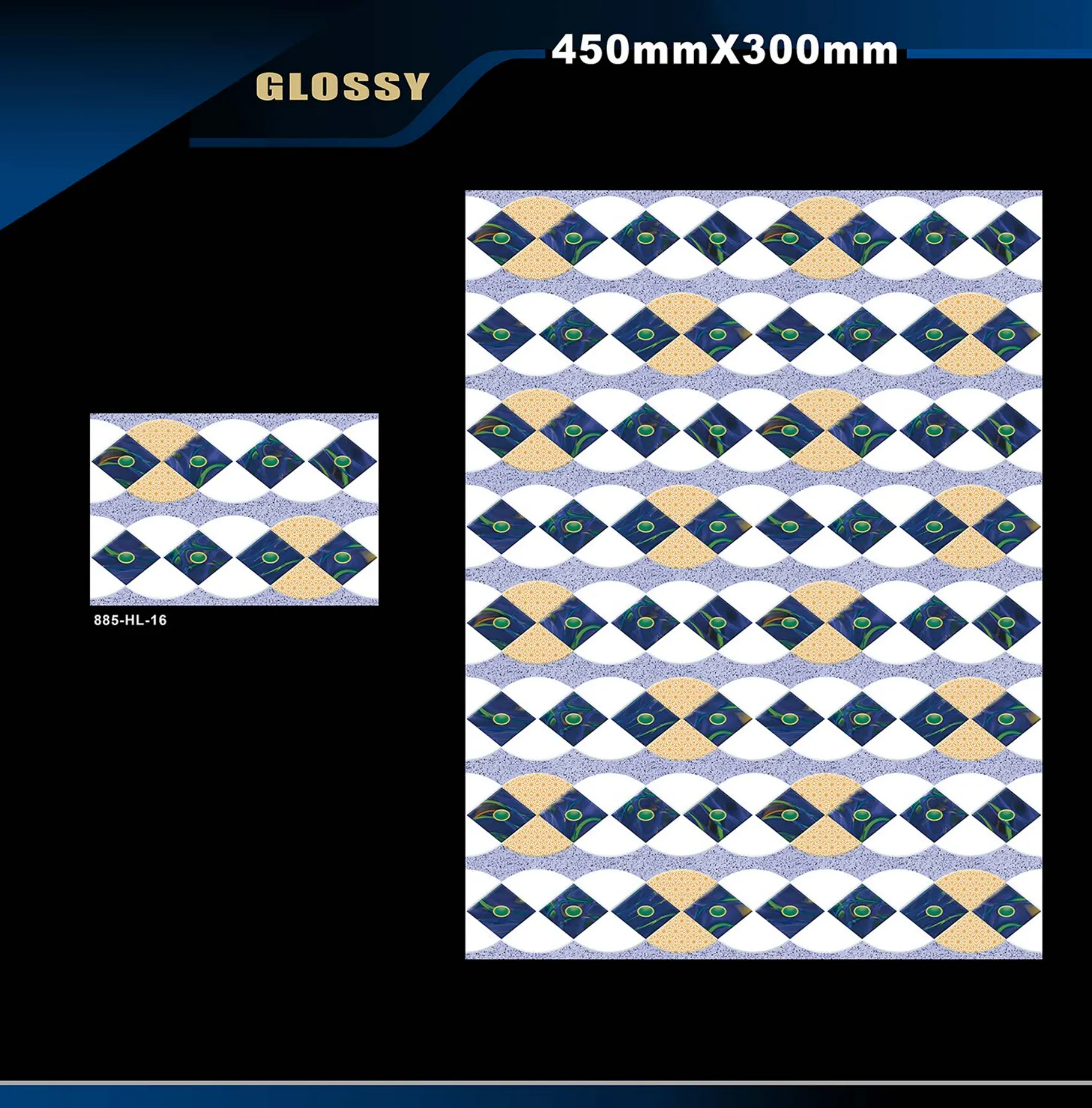 12 X 18 Glossy 829 To 898 - Design 63
