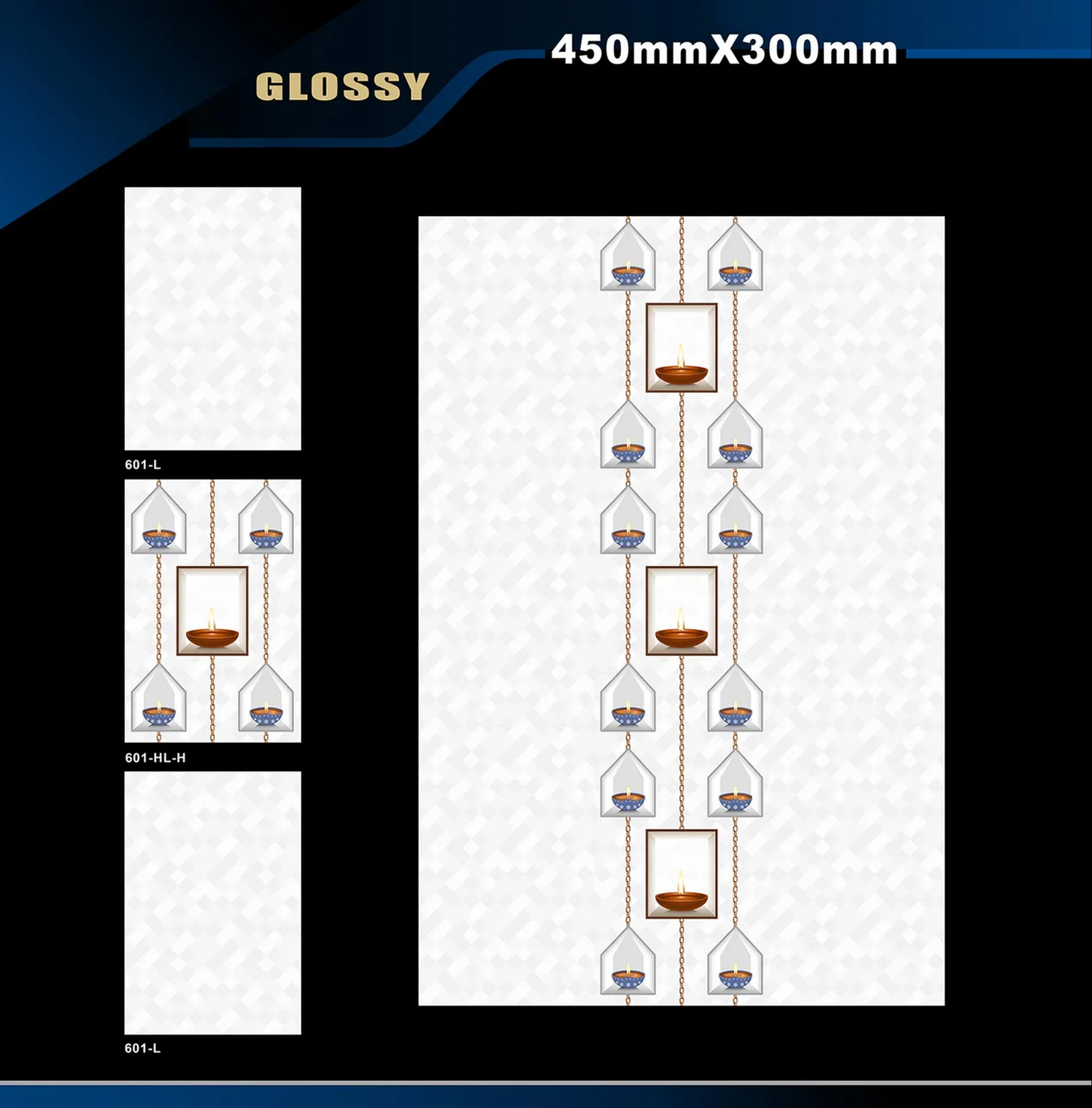 12 X 18 Glossy Pooja - Design 46
