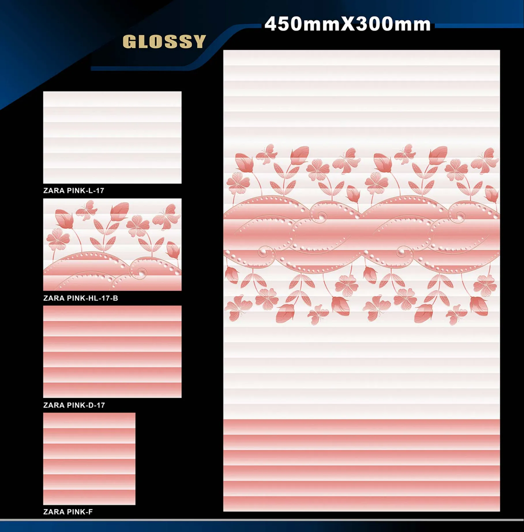 12 X 18 Glossy Rose To Zen - Design 68