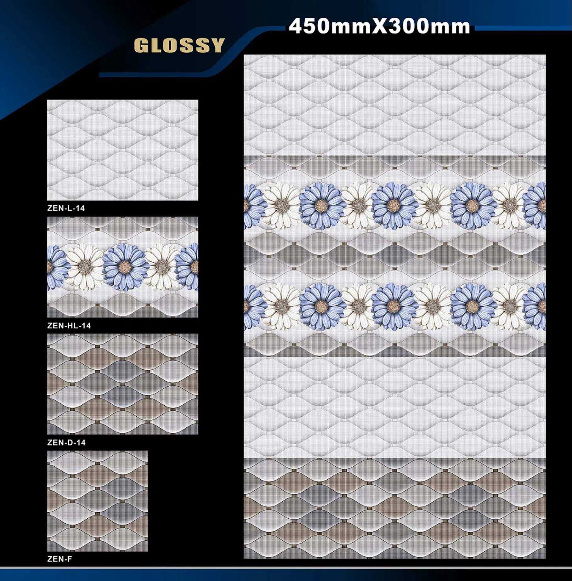 12 X 18 Glossy Rose To Zen - Design 71