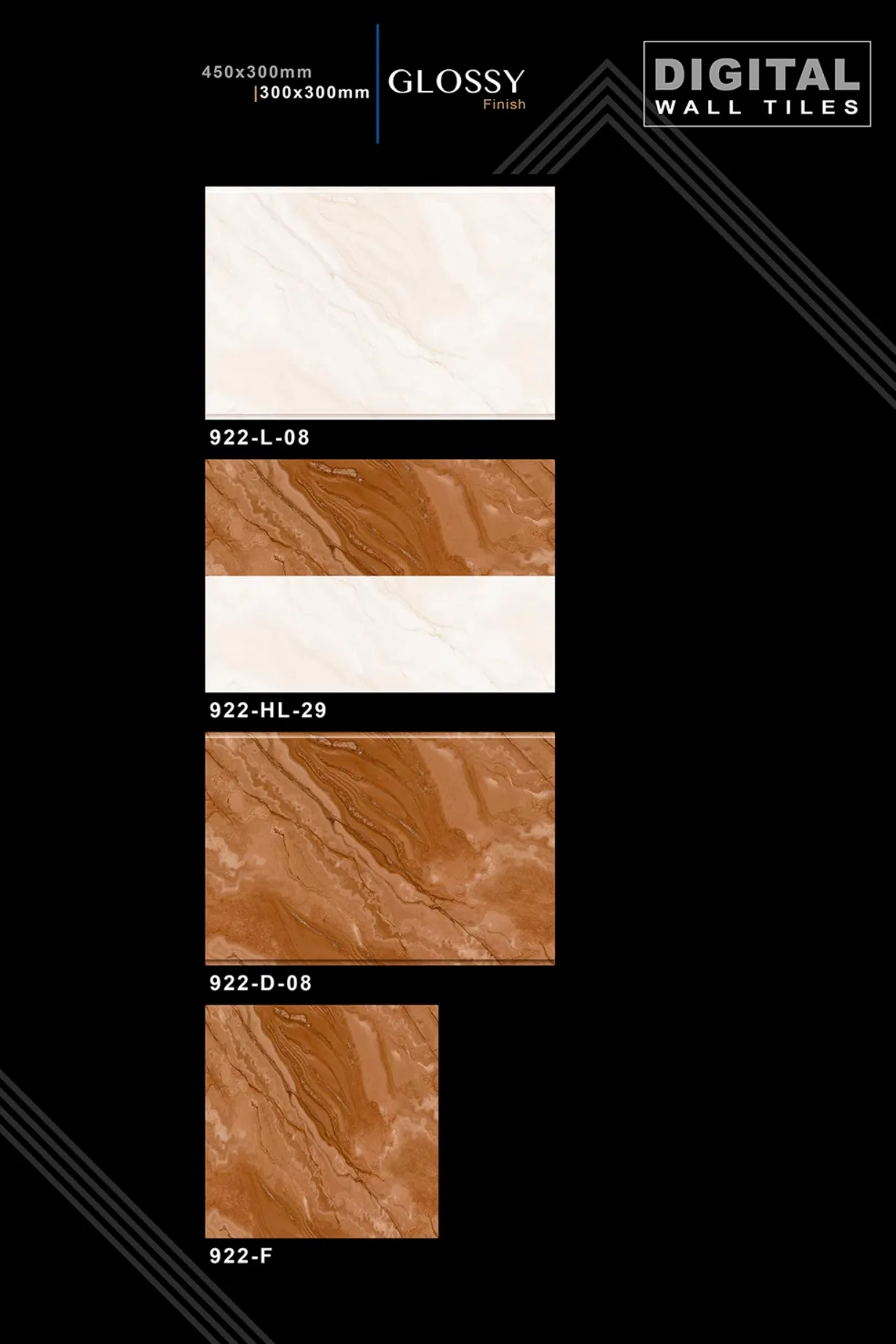 12 X 18 New Glossy 919 To 959 - Design 14