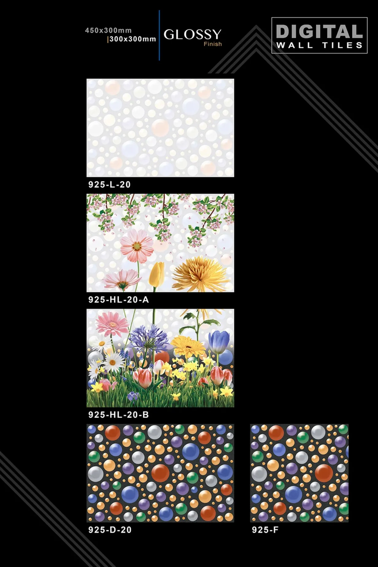 12 X 18 New Glossy 919 To 959 - Design 22