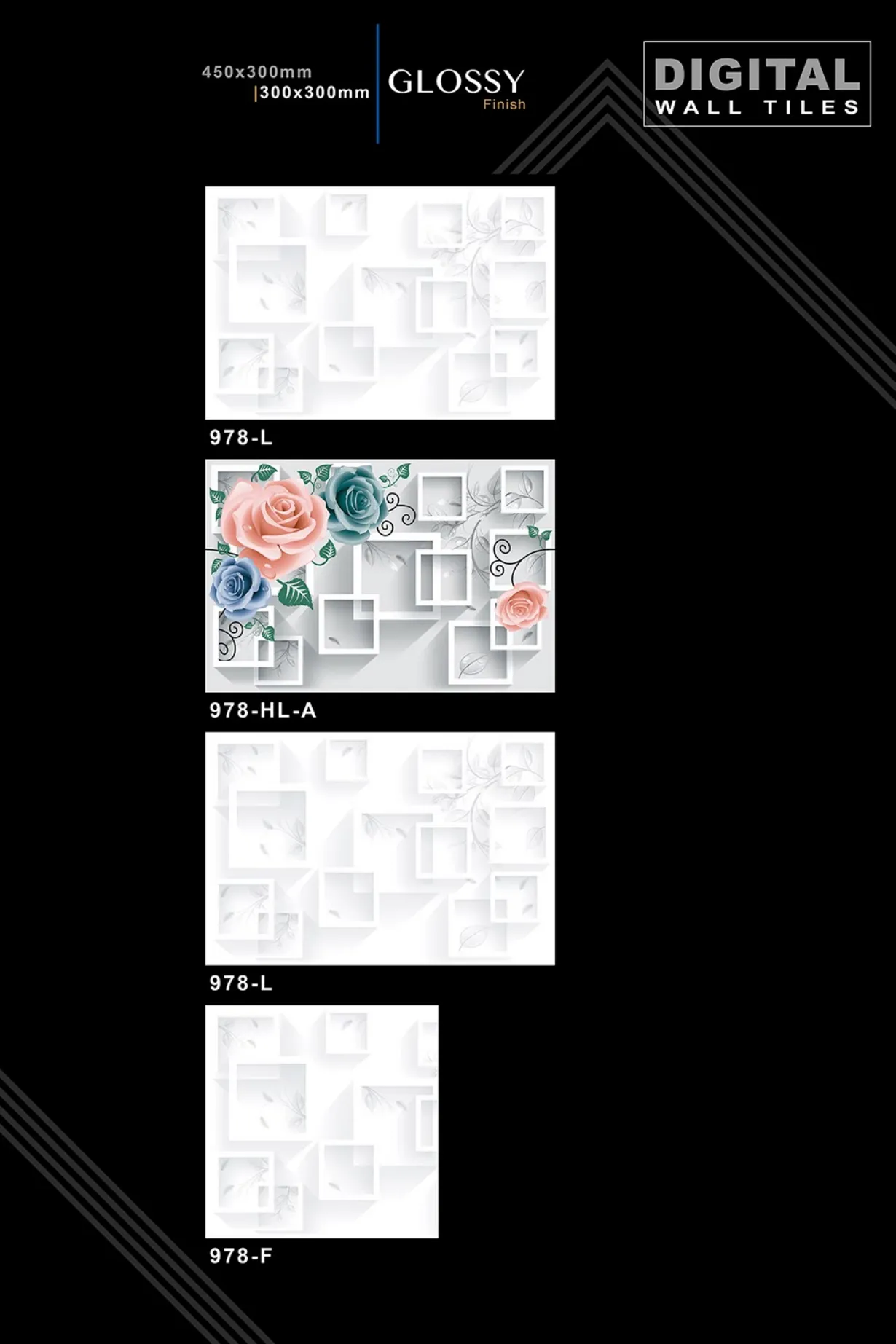 12 X 18 New Glossy 960 To 992 - Design 50