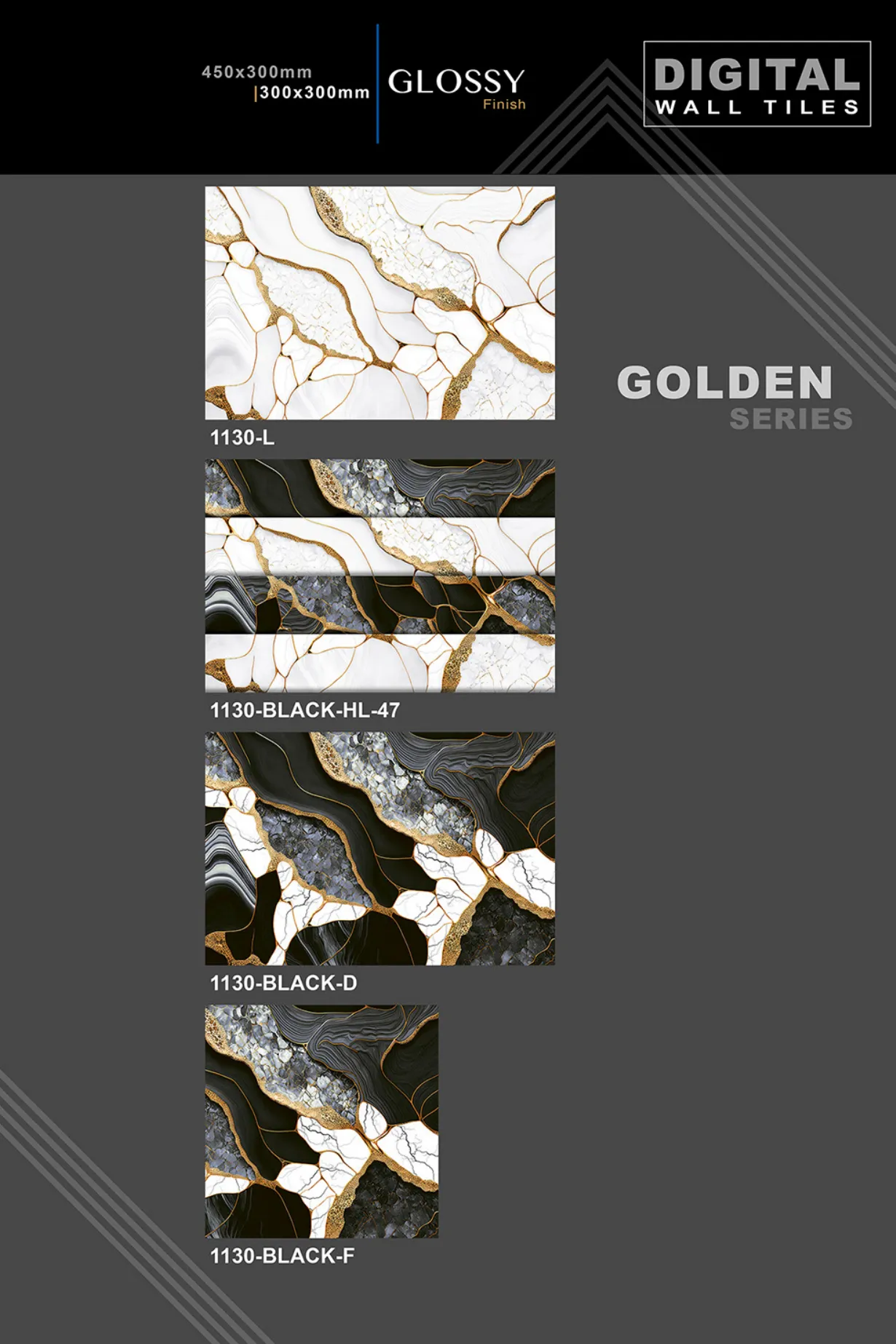 12 X 18 New Golden Series - Design 10