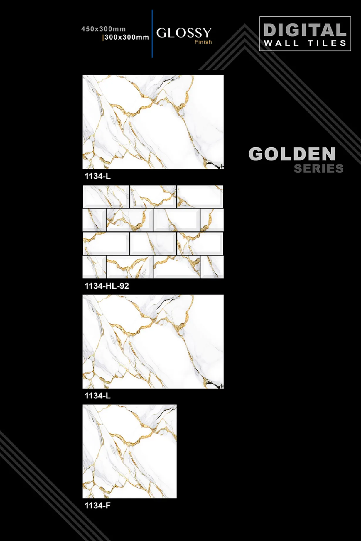 12 X 18 New Golden Series - Design 14