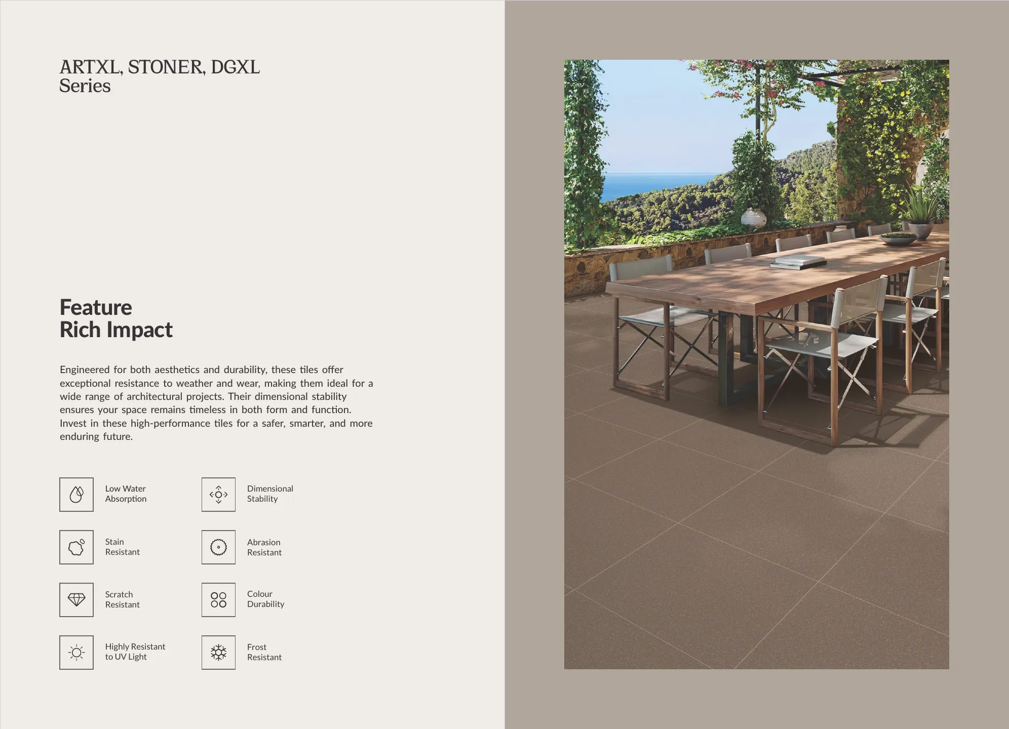 Ex Artxl Stoner DGxl series 60x60cm - Design 4 - 600x1200mm Glossy