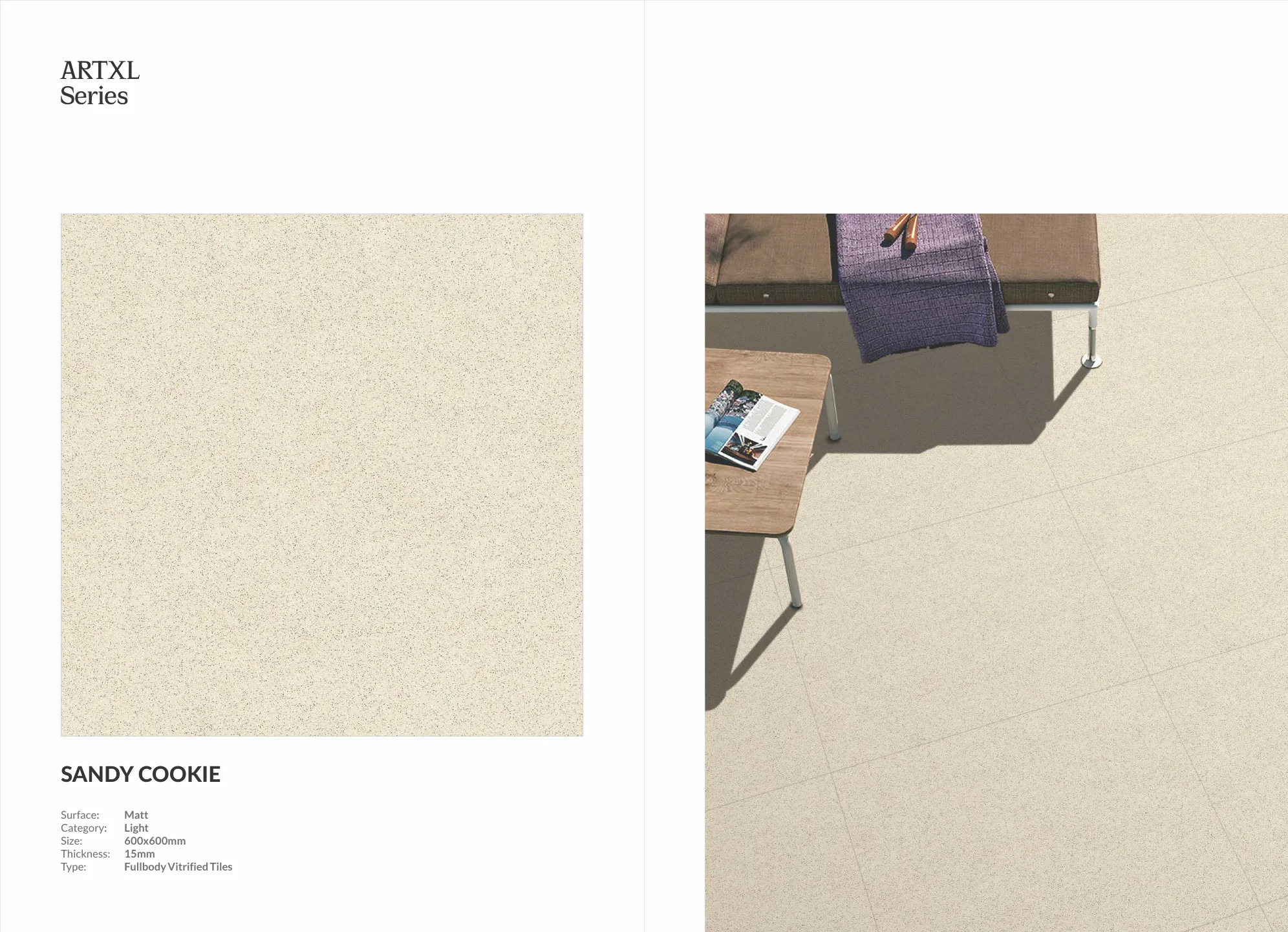 Ex Artxl Stoner DGxl series 60x60cm - Design 8 - 600x1200mm Glossy