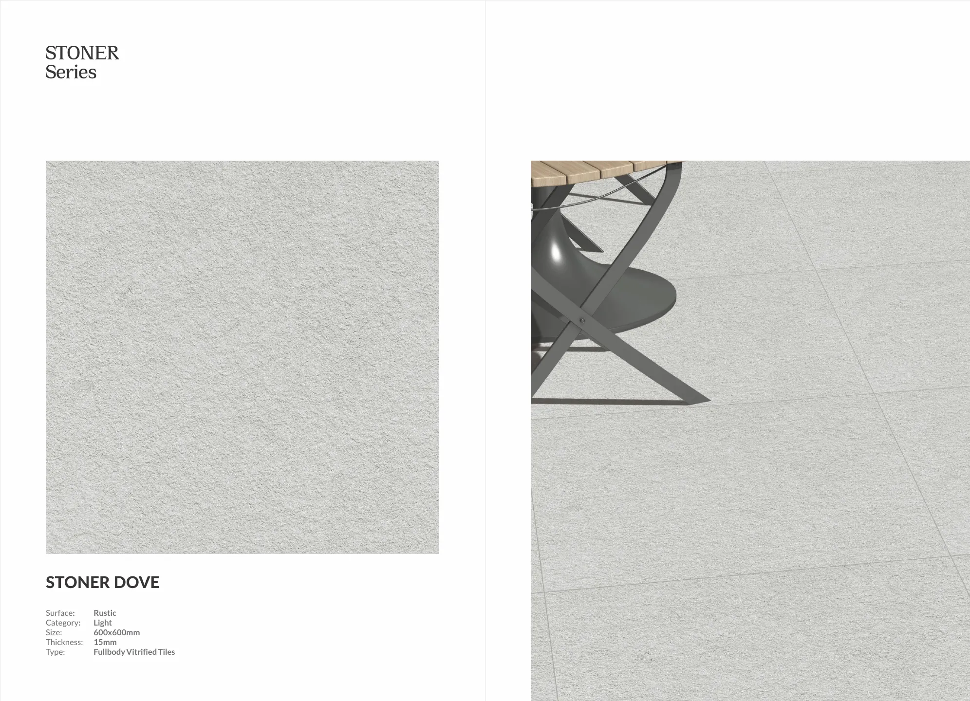 Ex Artxl Stoner DGxl series 60x60cm - Design 43 - 600x1200mm Glossy